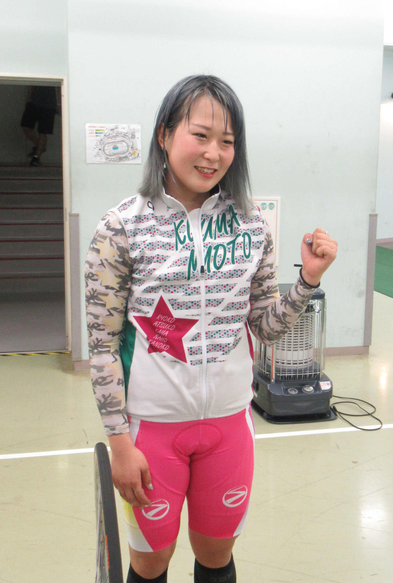 西島叶子が予1・7Rで久々の勝利を狙う。（撮影・山田敏明）