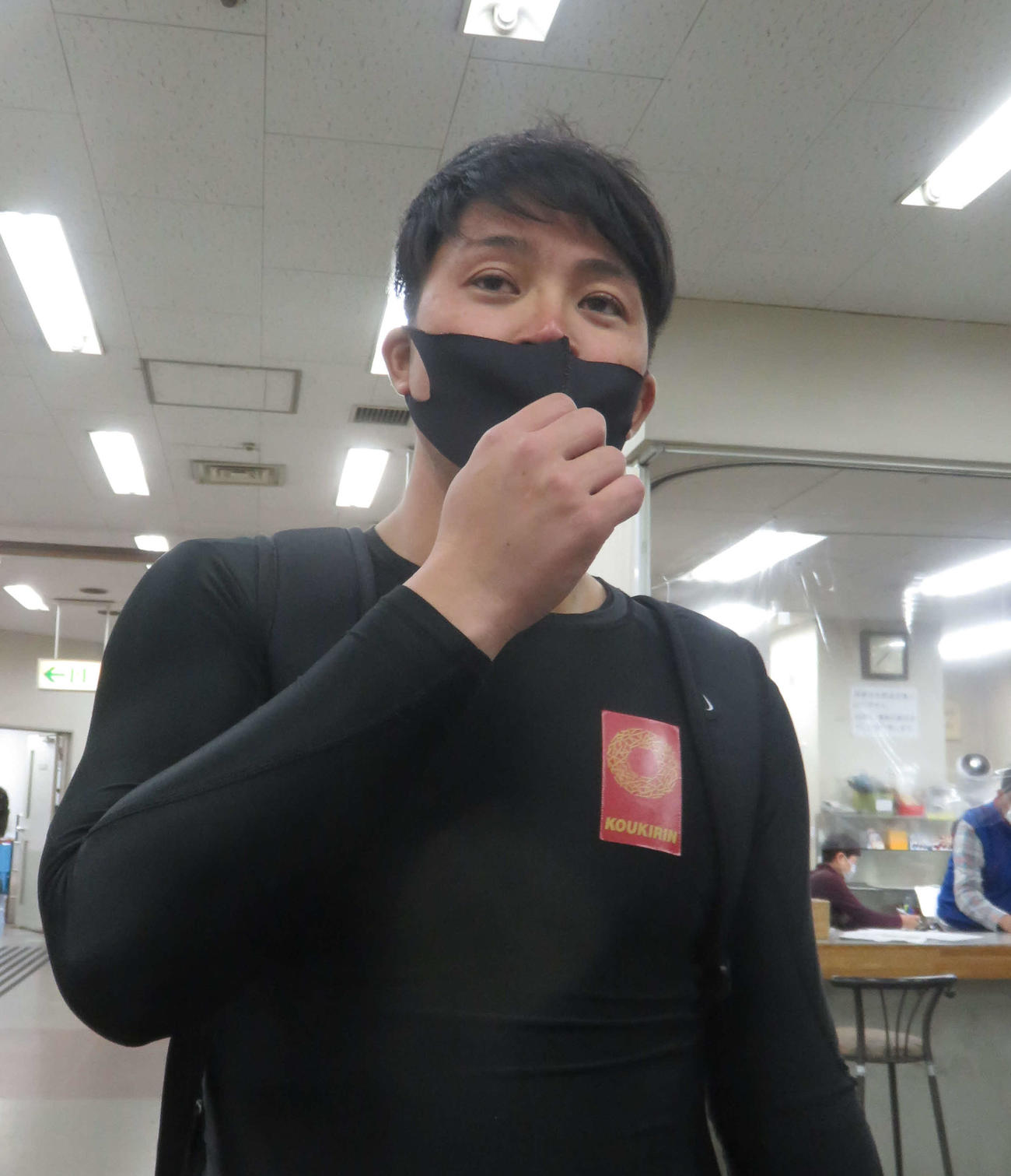 オールラウンダーを目指す窓場千加頼（撮影・栗田文人）