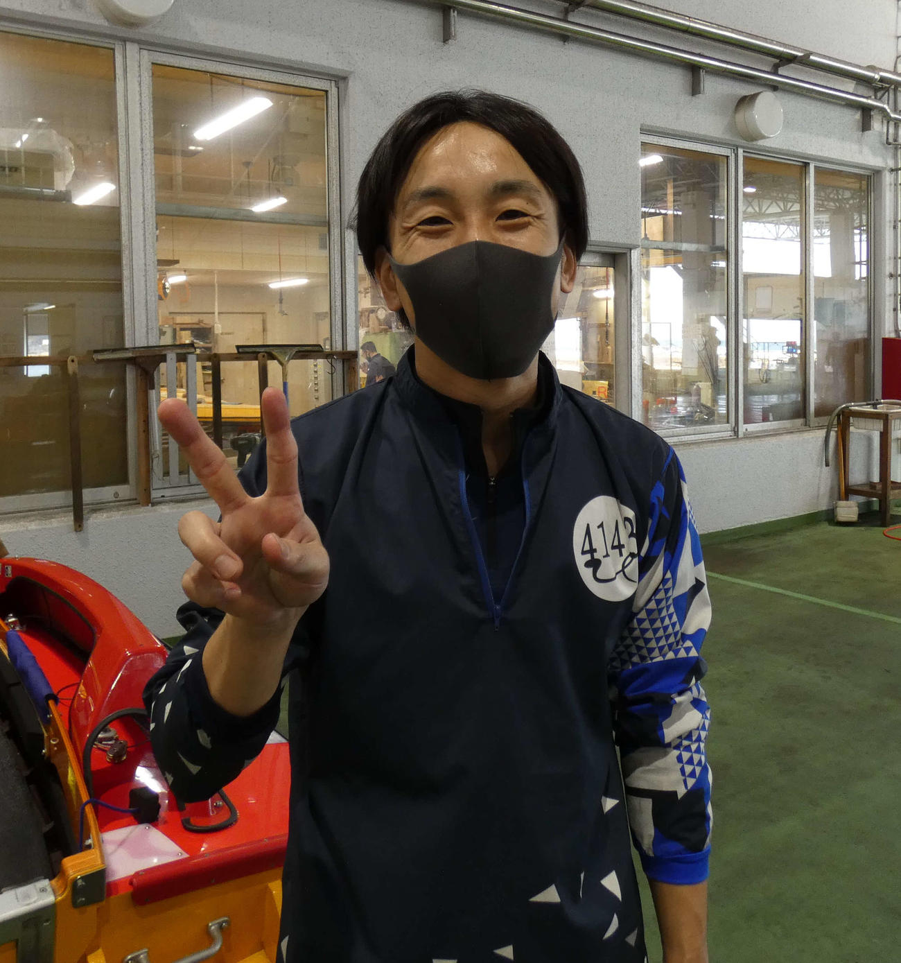 浦田晃嗣の13号機が好気配。勝ち星をいくつ獲得するか注目だ（撮影・前原一樹）