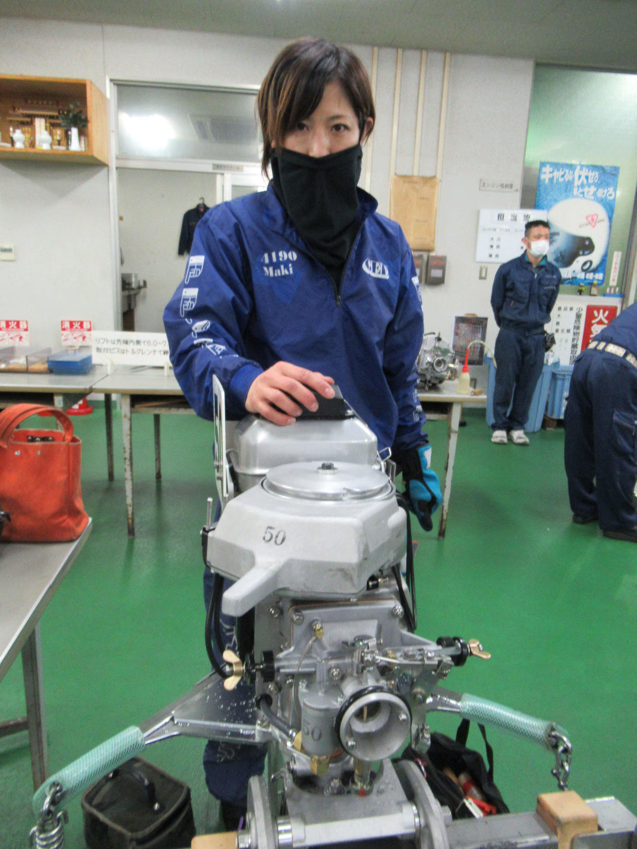 長嶋万記がドル箱の丸亀で復帰戦に臨む（撮影・奈島宏樹）