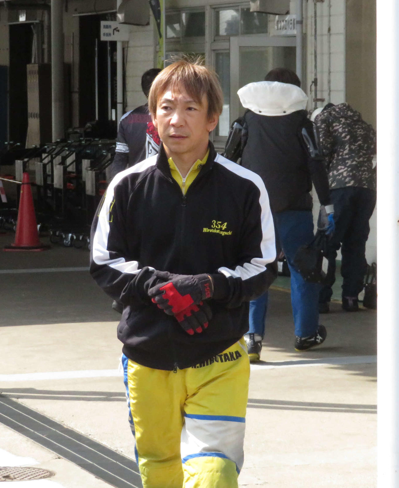 仲口博崇は前検1番時計をマーク。初日連勝発進を狙う。（撮影・古村亮）