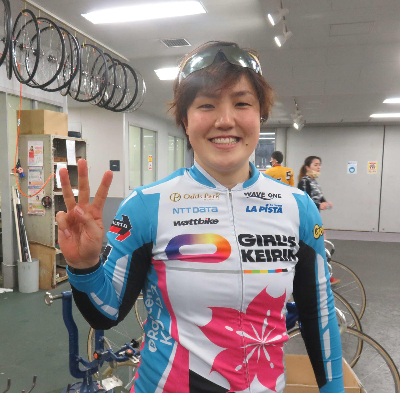 デビュー通算300勝を達成した小林莉子（撮影・栗田文人）