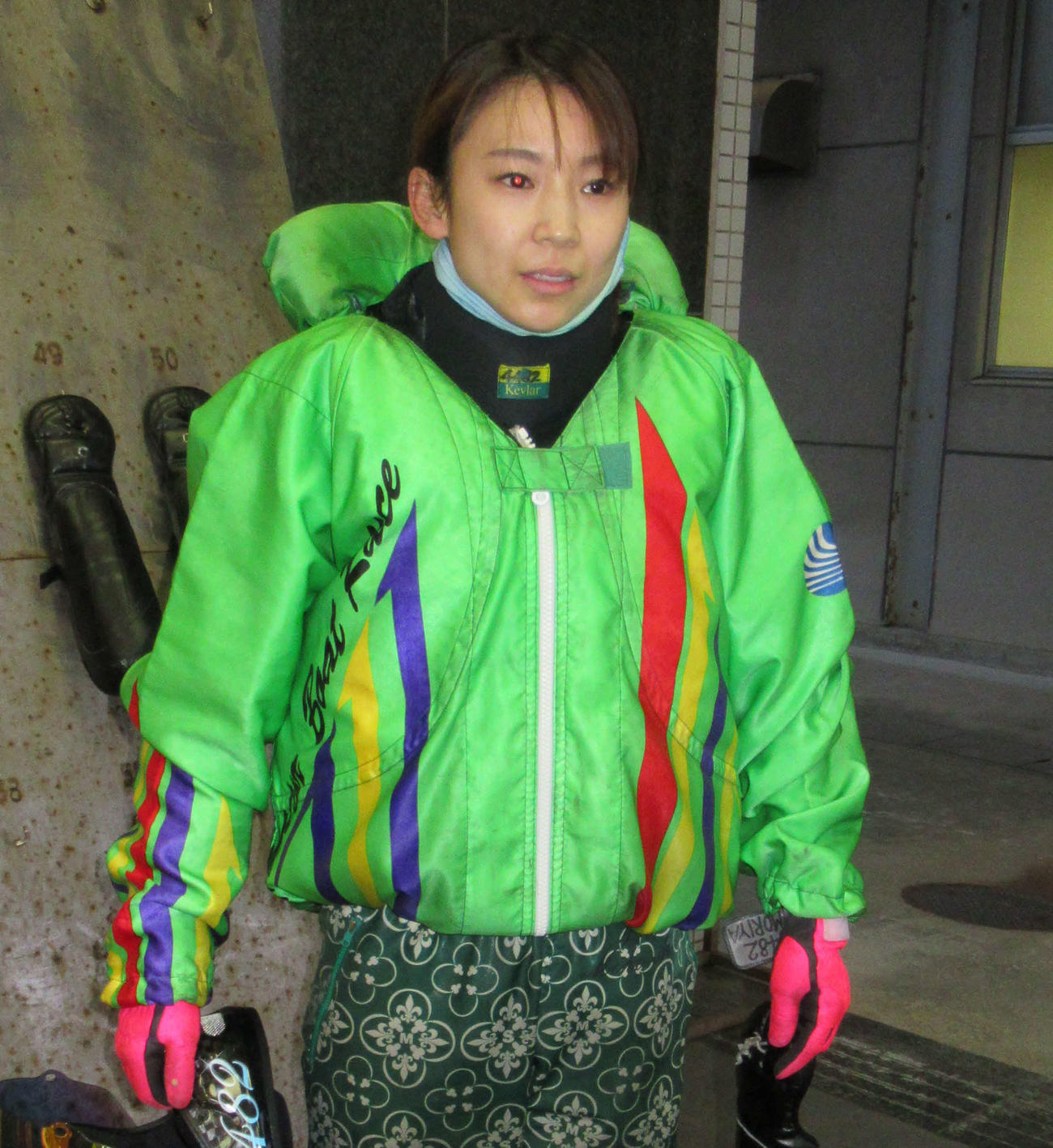 守屋美穂が4日目7Rで大外からまくり差し初日後半から5連勝で予選トップ通過を決めた（撮影・奈島宏樹
