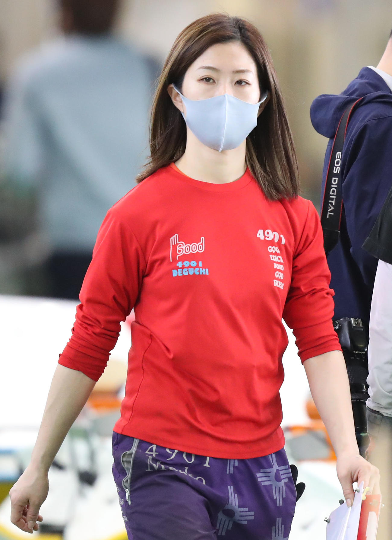 SGクラシックの優出機を手にした出口舞有子