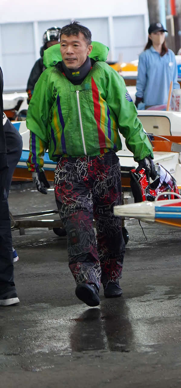 ベテランの広瀬聖仁が4日目準優勝負駆けだ（撮影・木村重成）