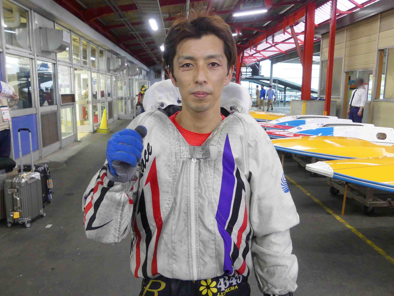 待望の当地初Vともなった上村は絶好調をアピール