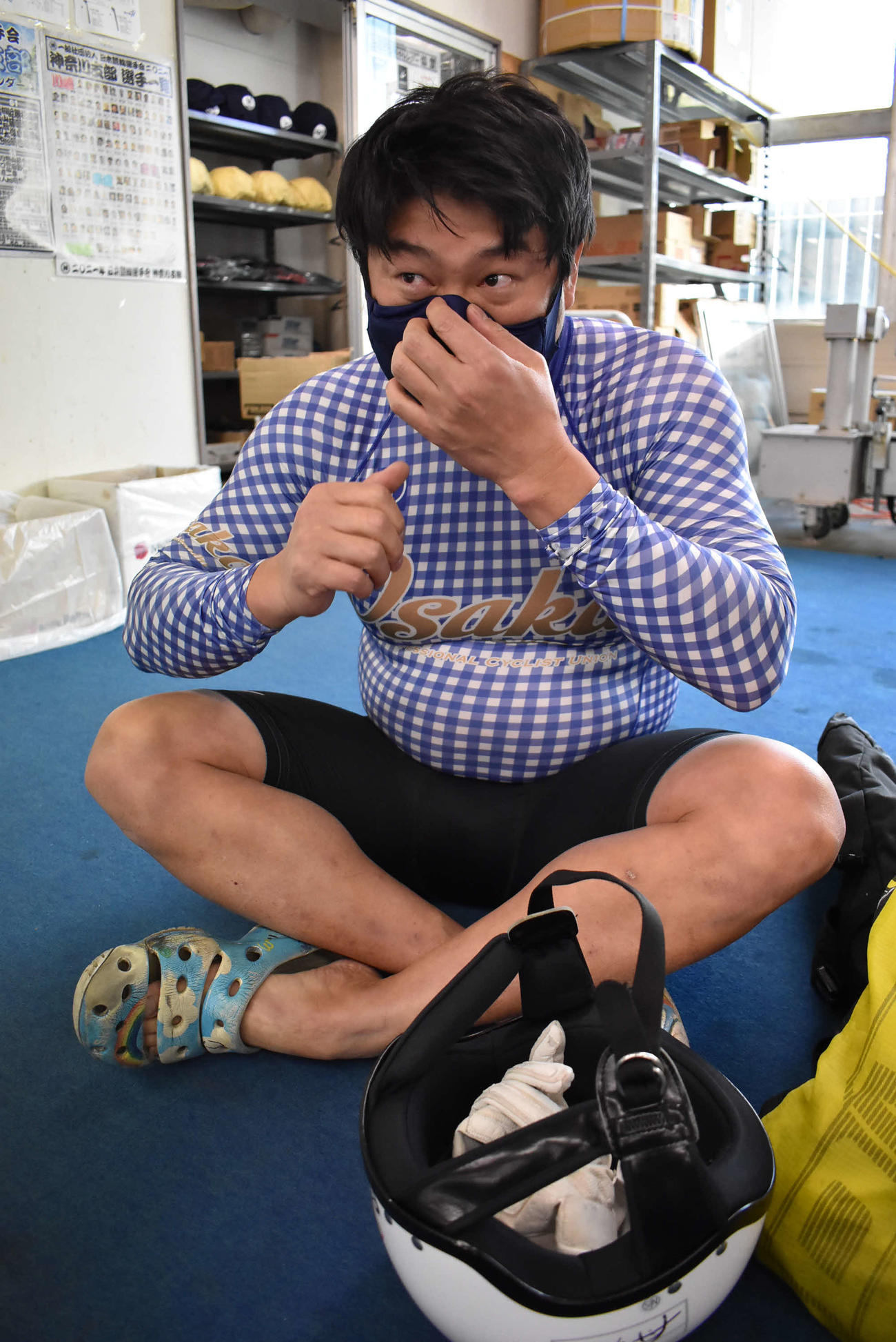 舟元権造は冷静な判断で手堅く予選を突破した