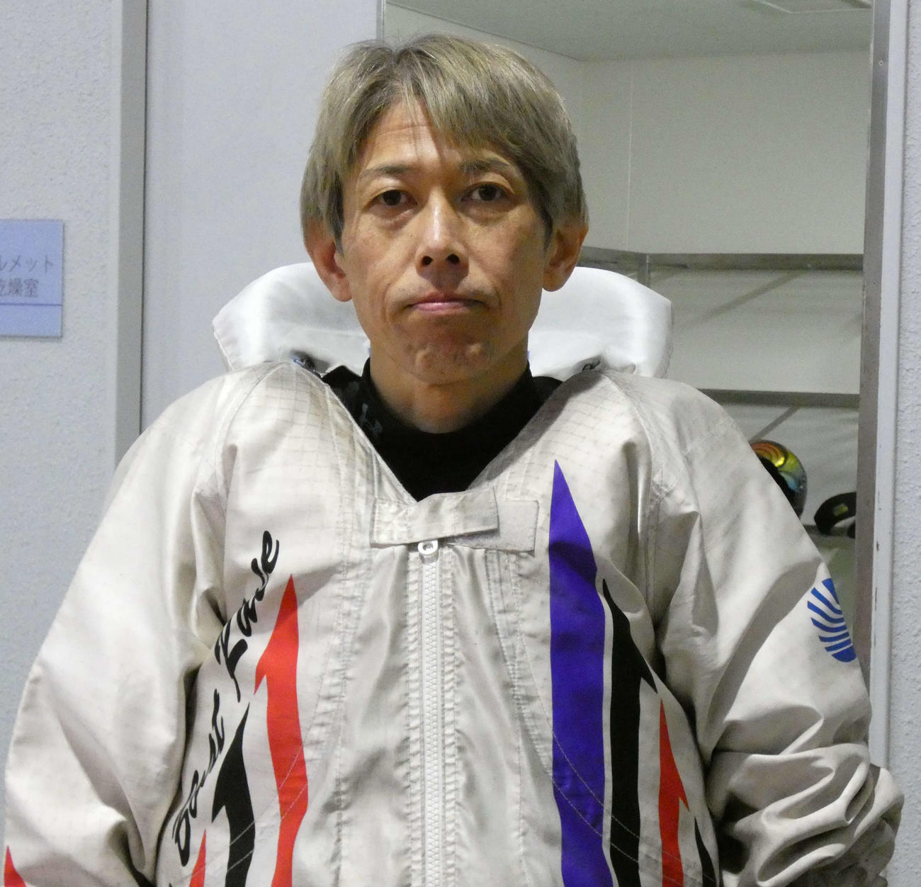 優勝戦1枠に乗る前本泰和。持ち前のテクでVゴールだ（撮影・前原一樹）
