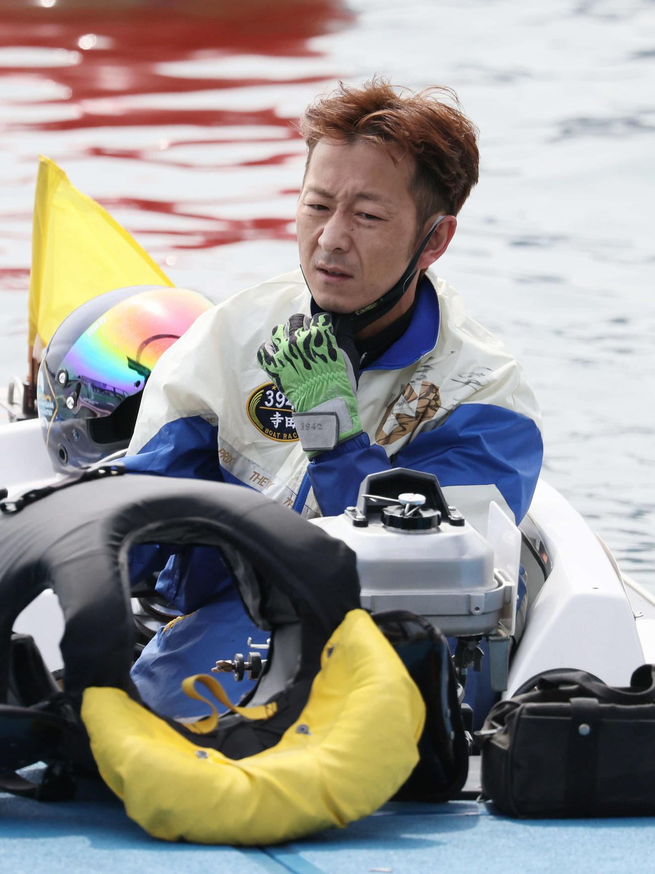 宮島ボート　宮島ダイヤモンドカップ5日目　寺田祥（撮影・加藤孝規）