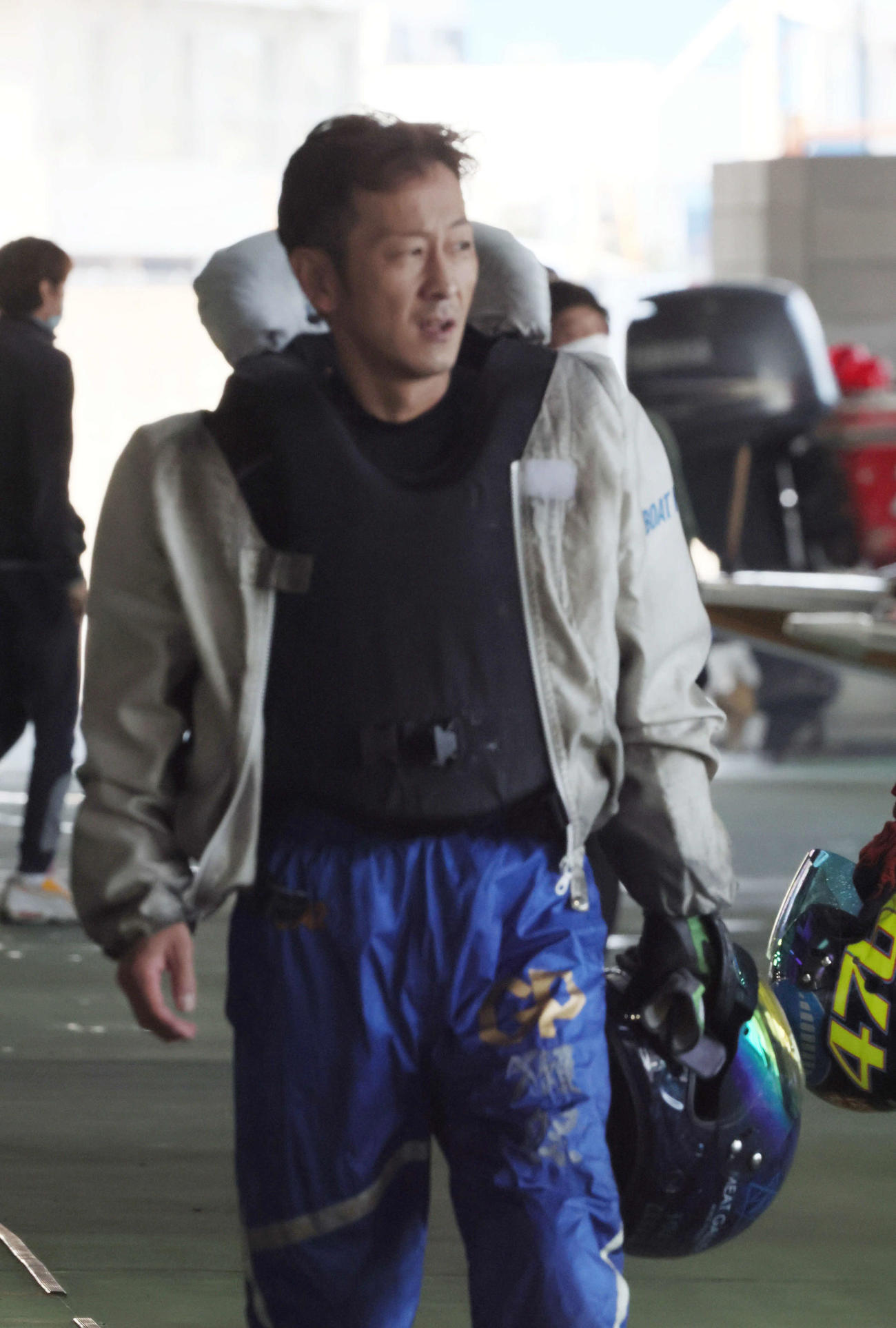 宮島ダイヤモンドカップ5日目　11R 3着1番　寺田祥（撮影・加藤孝規）