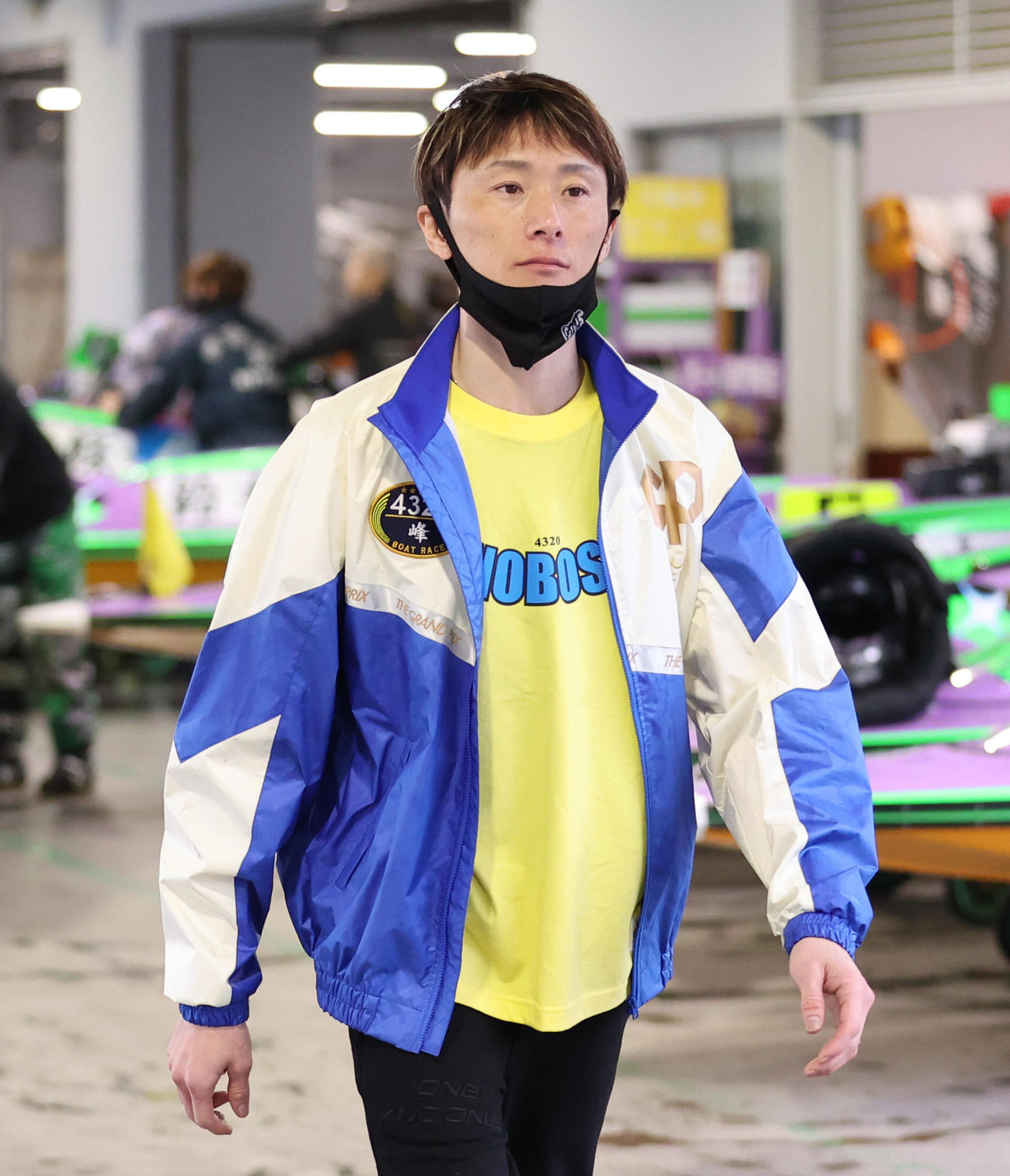 峰竜太が若松ＳＧオールスターのドリーム戦１枠に選ばれた（2021年4月4日撮影）