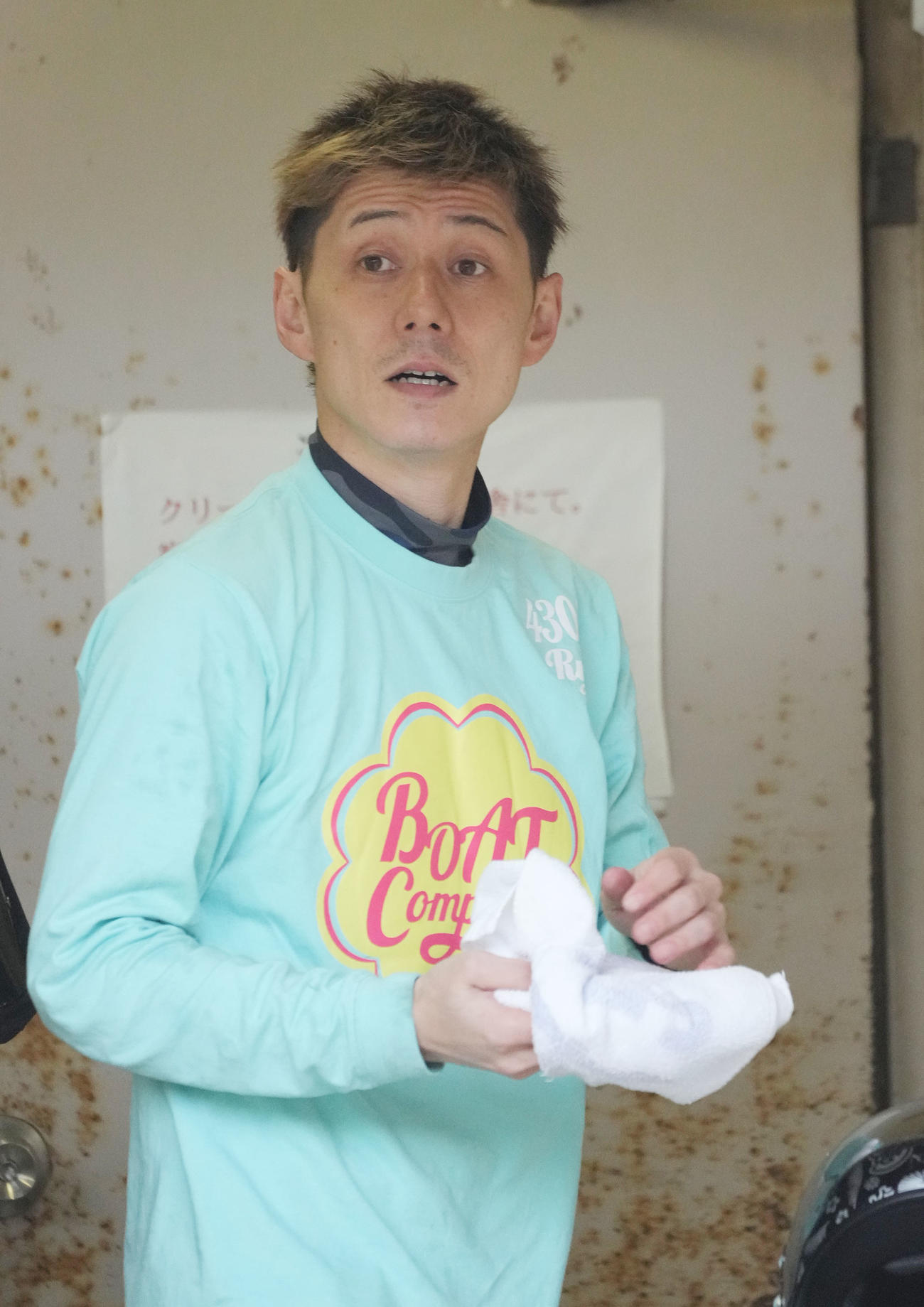 開設69周年記念G1ツッキー王座決定戦「前検日」　河村了（撮影・森本幸一）