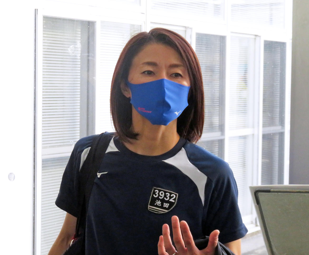 通算13回目Vへ王手をかけた池田浩美（撮影・窪寺伸行）