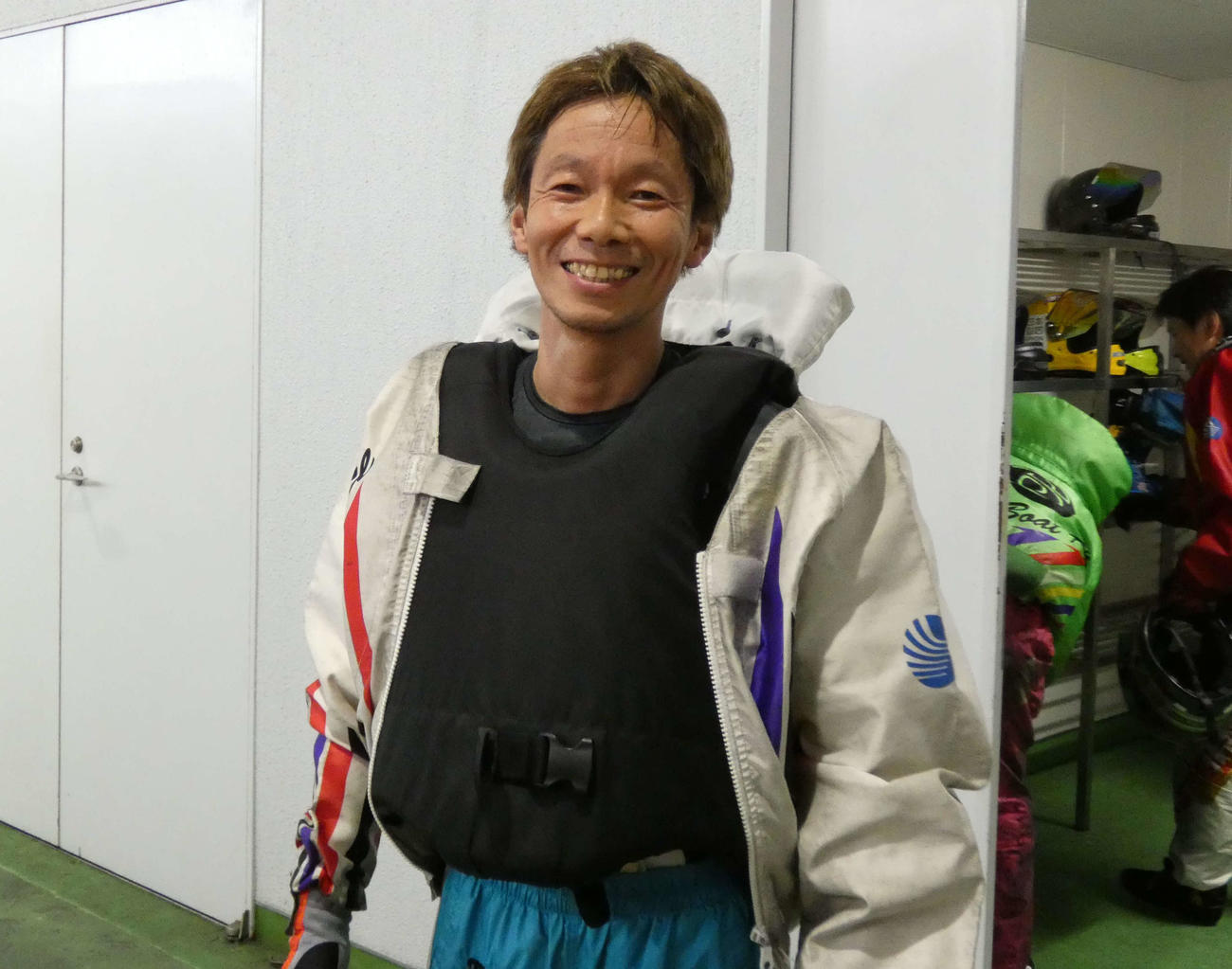 吉川昭男が優勝戦1枠をゲット。鋭いスタートを決めて逃げ飛ばす（撮影・前原一樹）