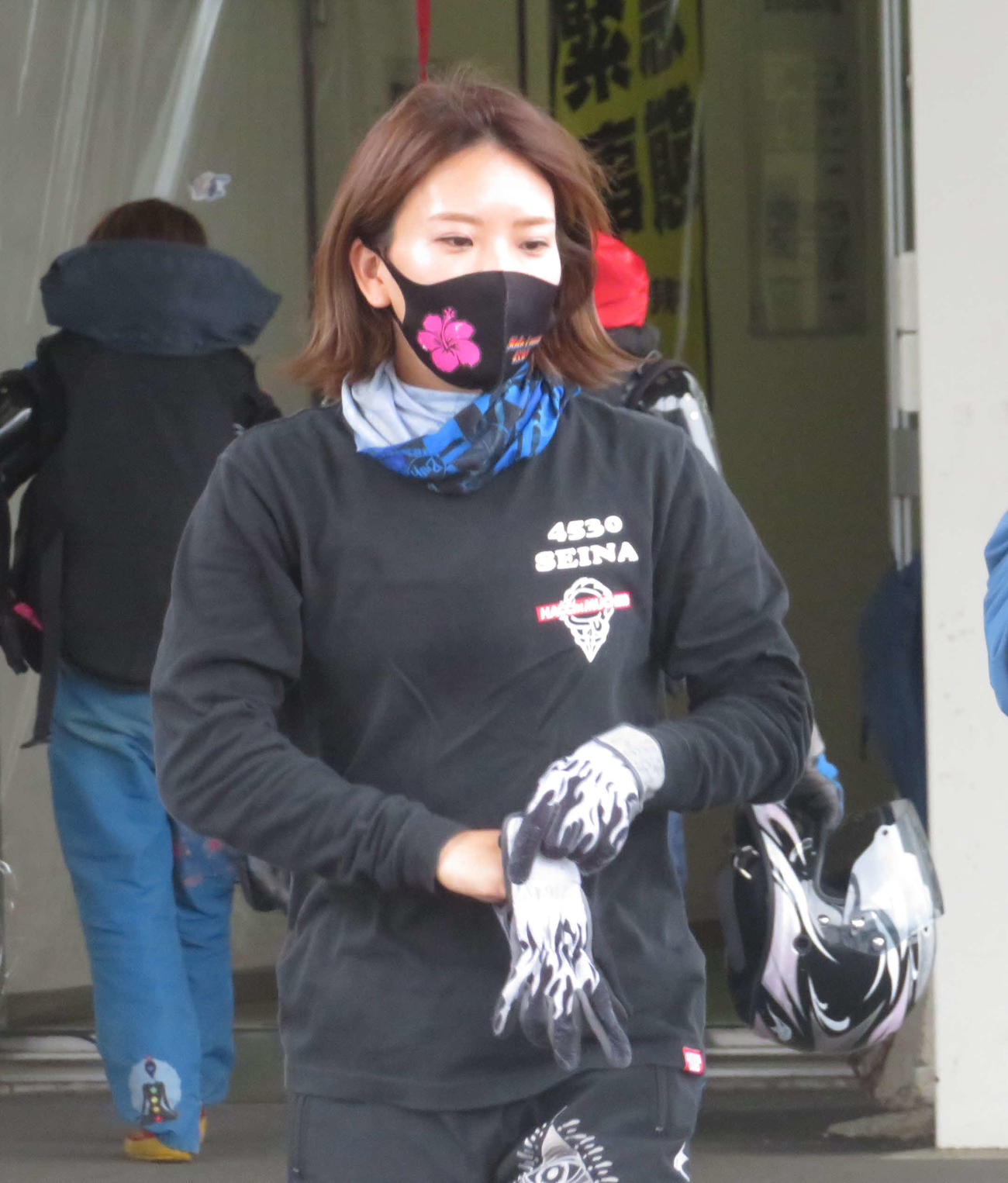 小野生奈がファン投票1位で選出され初日ドリーム戦1枠で登場（撮影・古村亮）