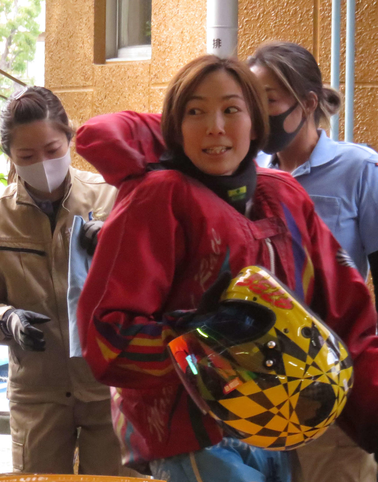 戸田ボート　地元優出を果たして笑顔の清埜翔子