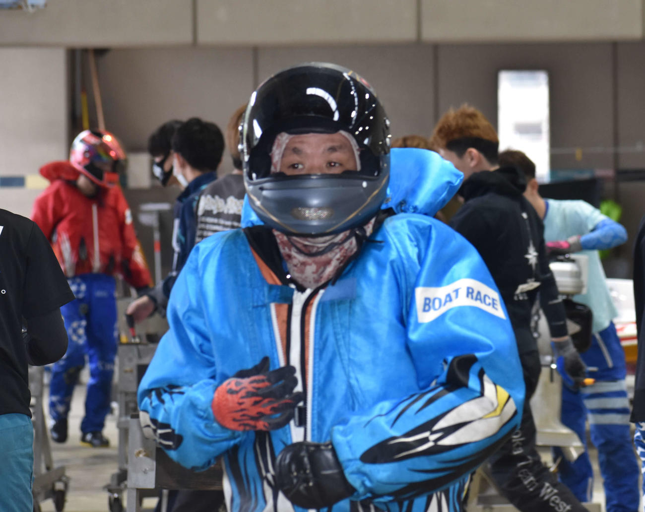 47号機を早くも上位級の伸びに仕上げた竹上真司