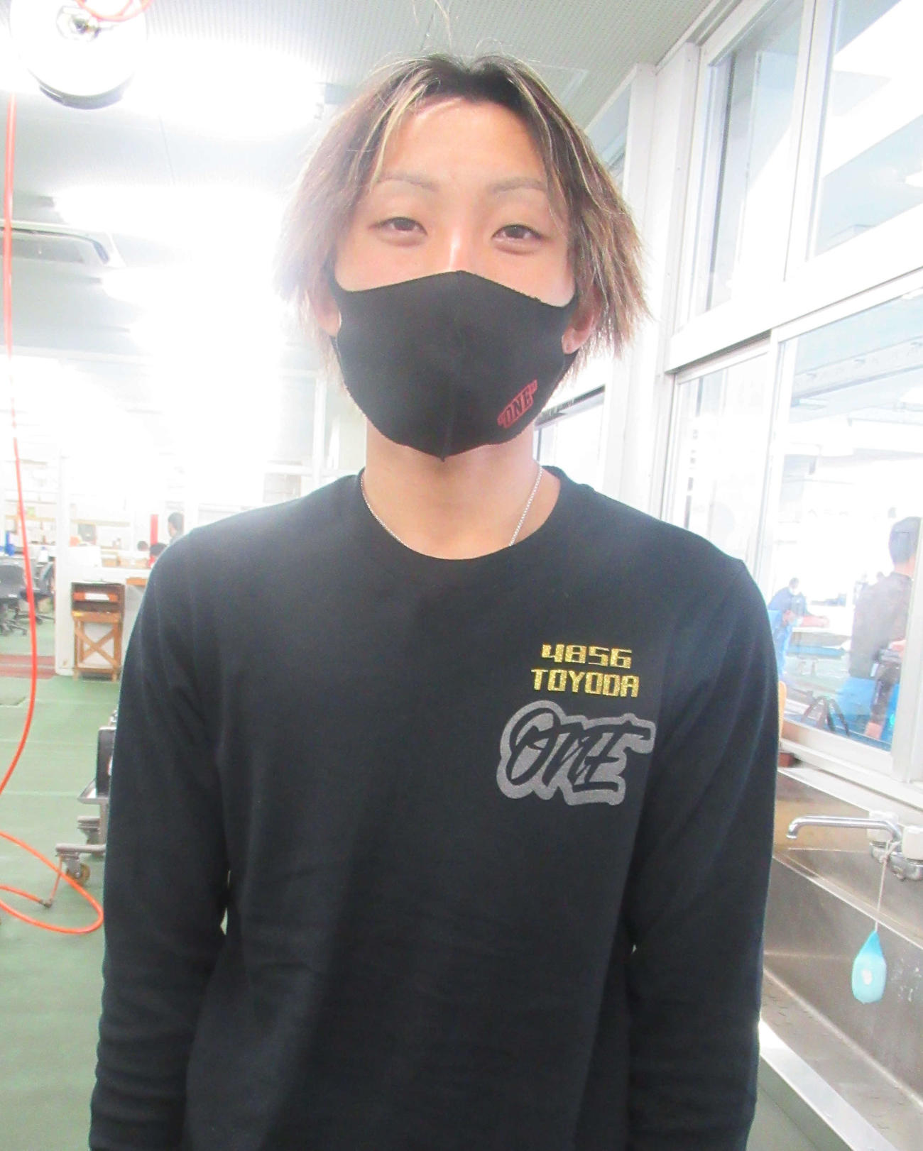 初日12Rドリーム戦、1枠に抜てきされた豊田健士郎（撮影・奈島宏樹）