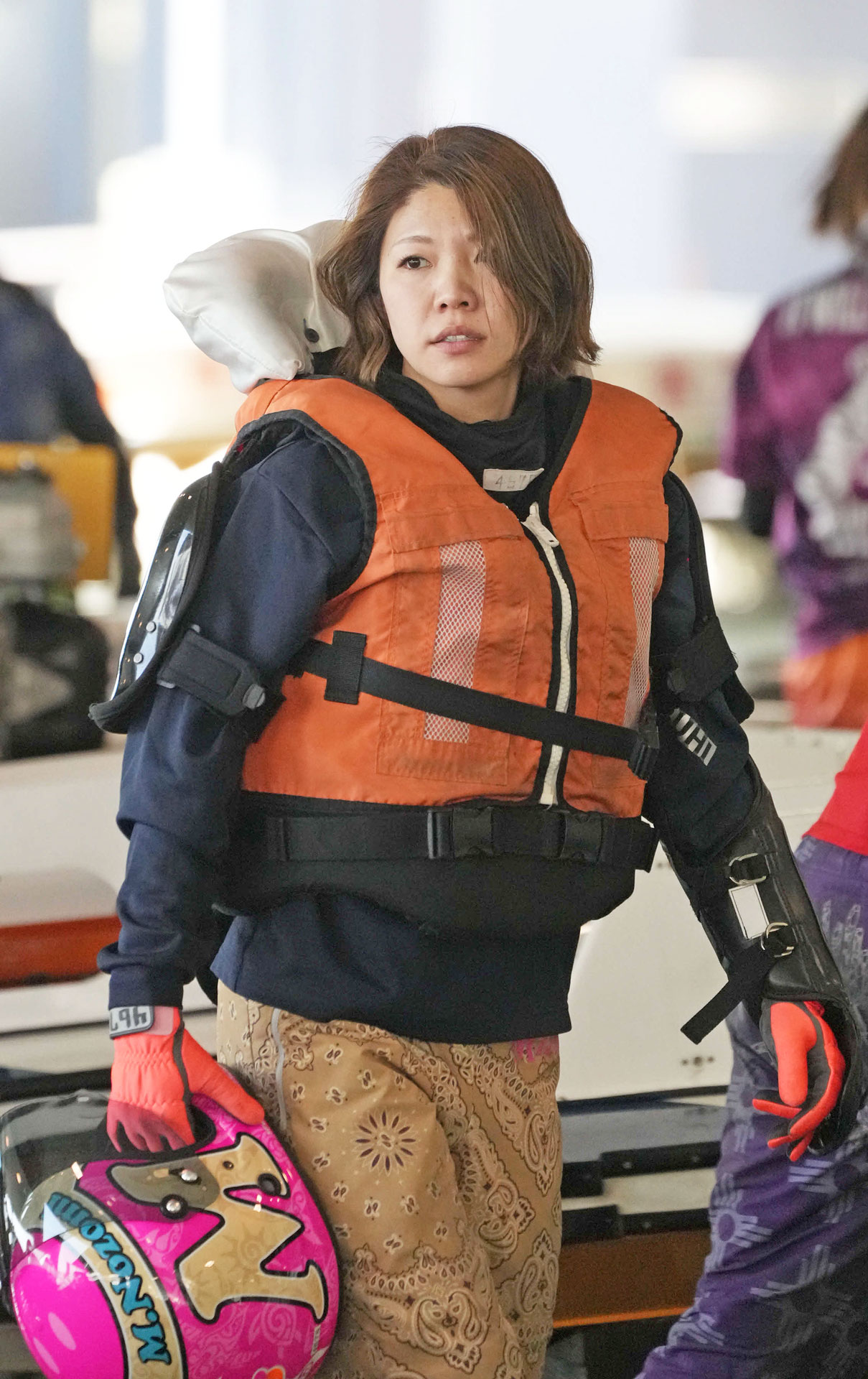 水野望美が初日から１着スタートを決めた