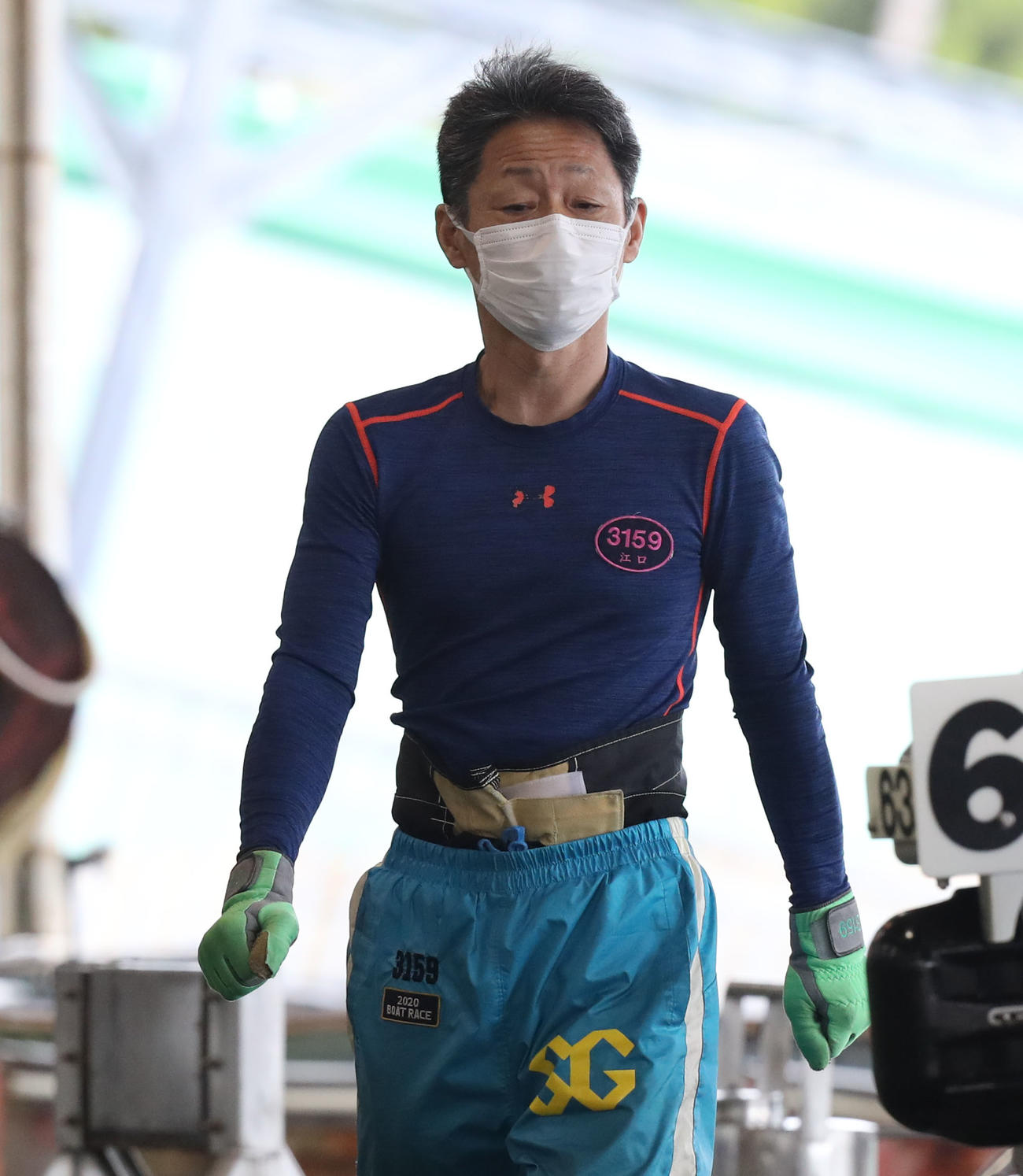 準優11Rで進入から見せ場を作りたい江口晃生