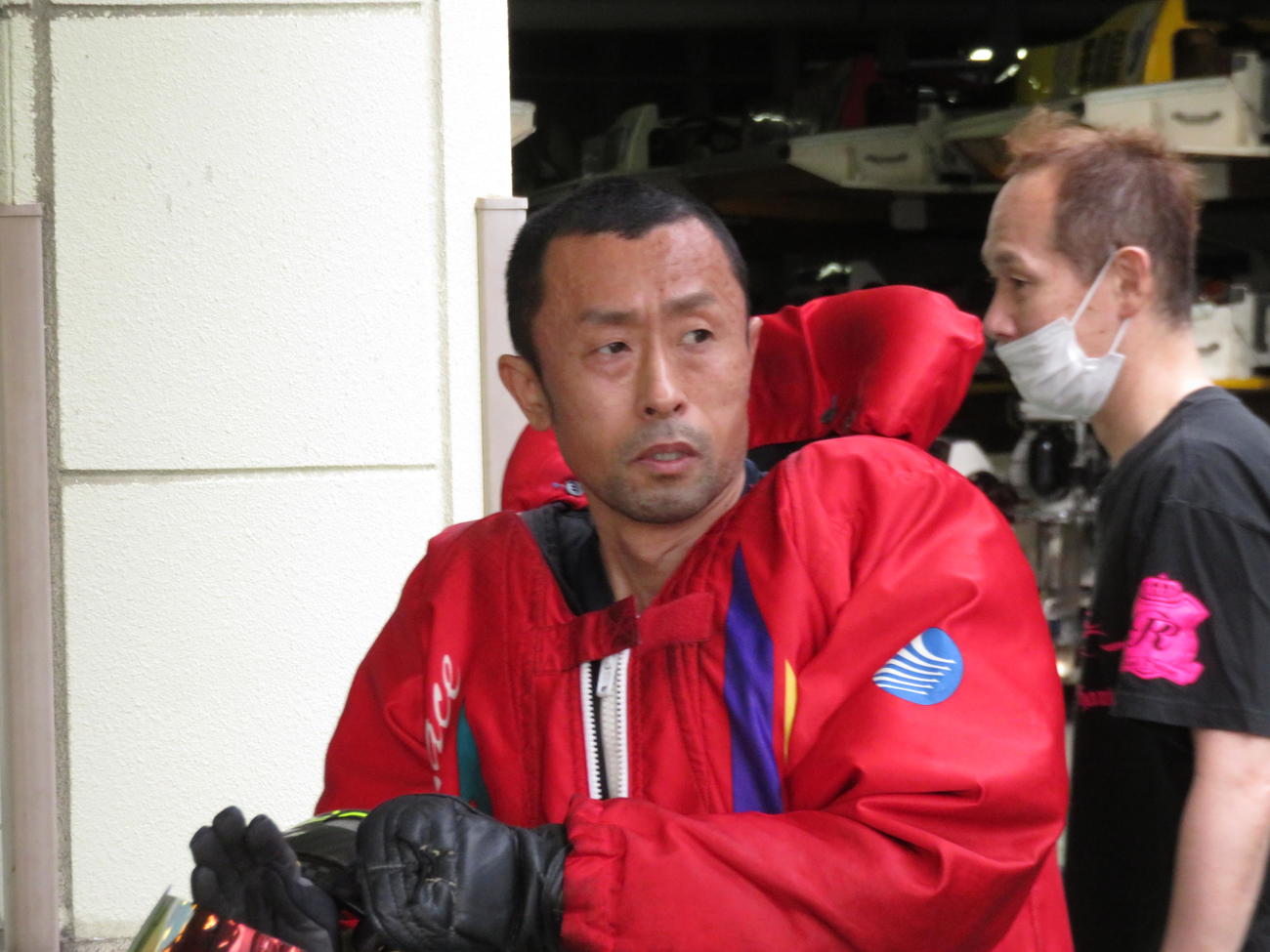 2日目連勝を飾った杢野誓良（撮影・窪寺伸行）