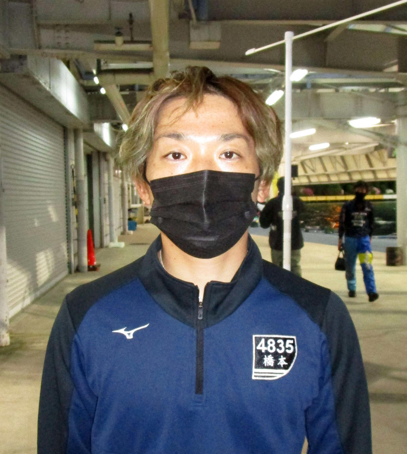 前節優勝機を駆り、予選突破を目指す橋本明（撮影・安井雅彦）