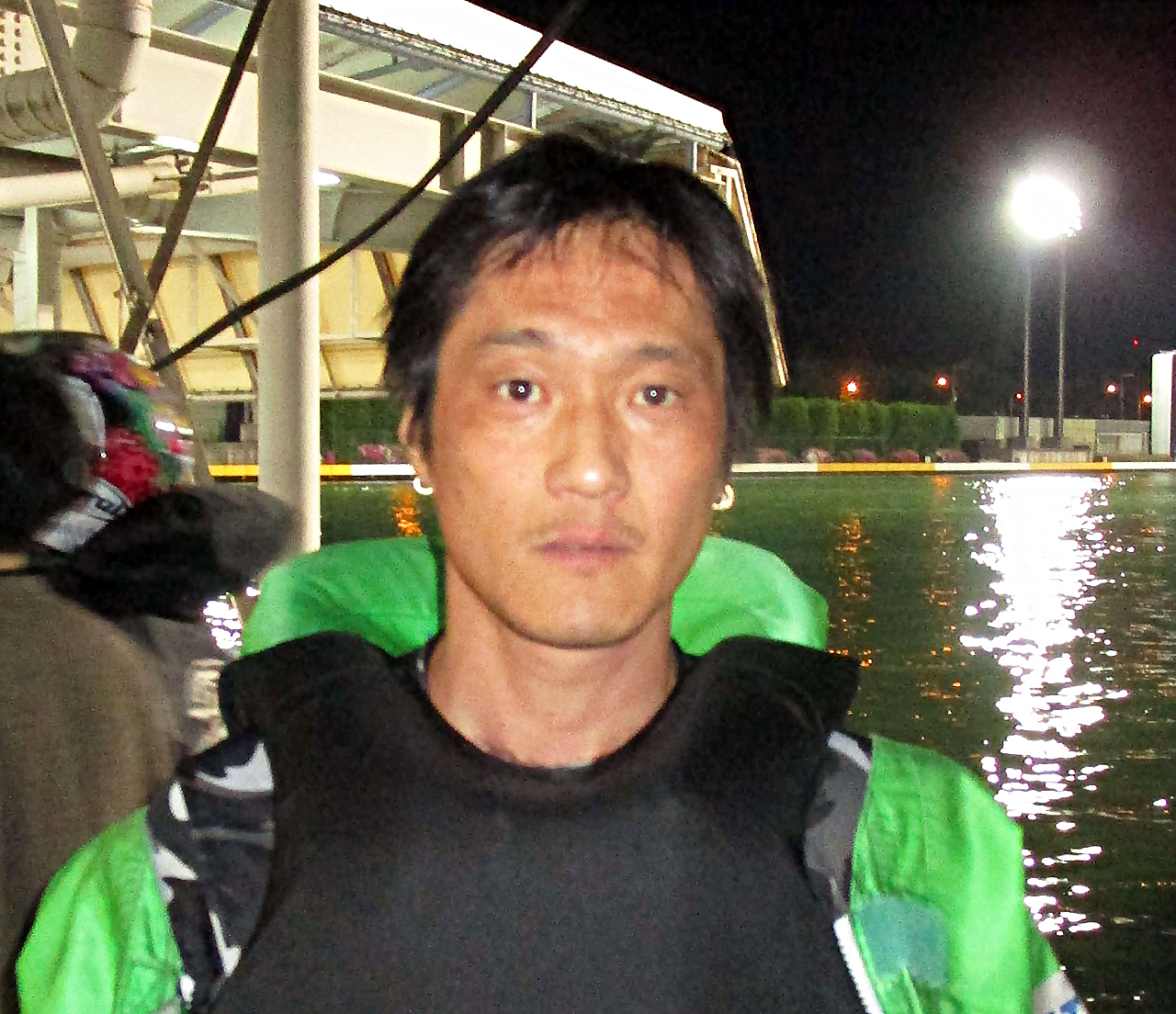 良機を相棒に、準優10R2枠から優出を狙う吉田俊彦（撮影・安井雅彦）