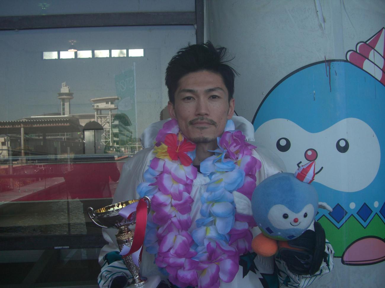 今年2回目の優勝を飾った渡辺浩司