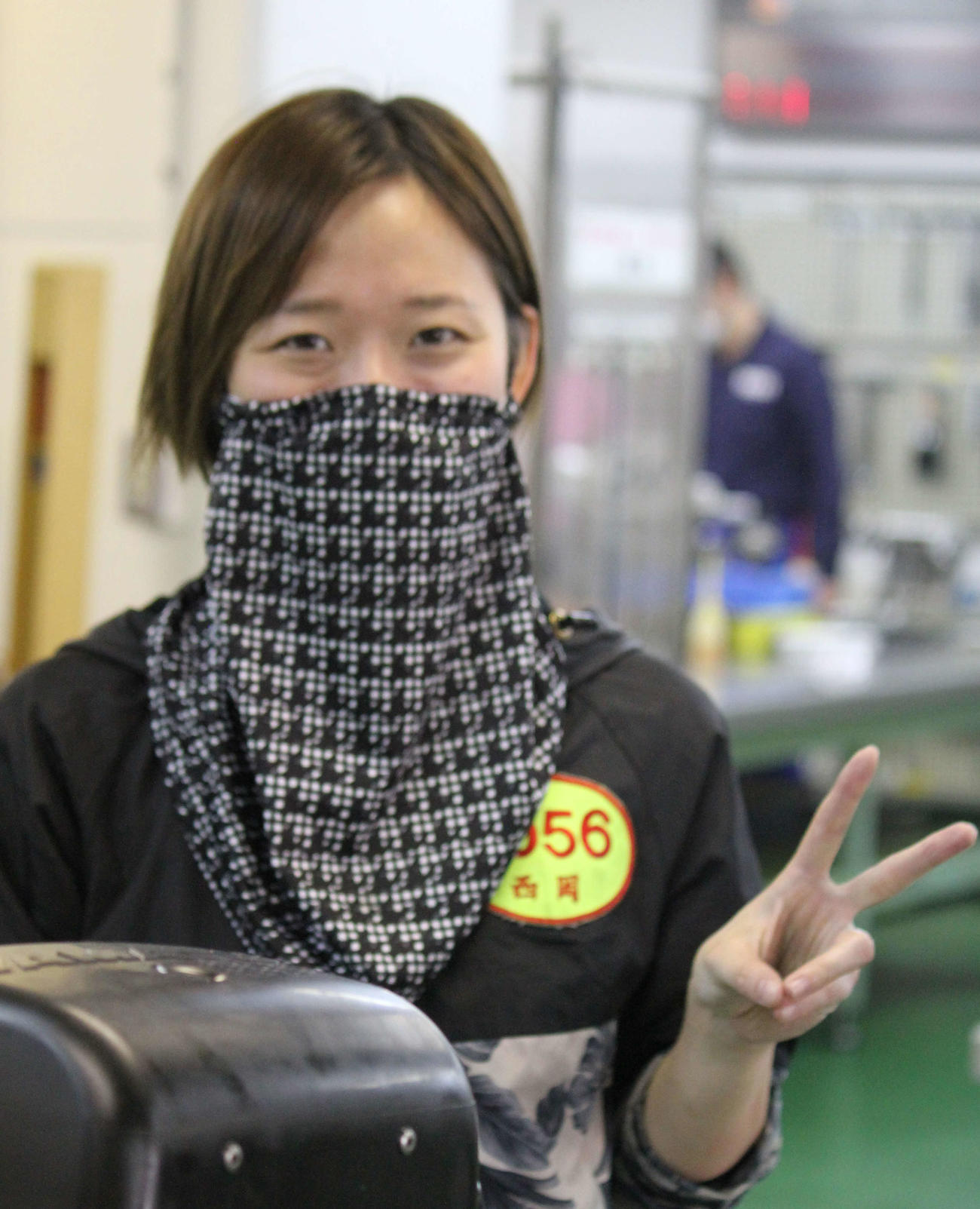 西岡成美がビックな配当を呼び込み満面の笑顔をみせた