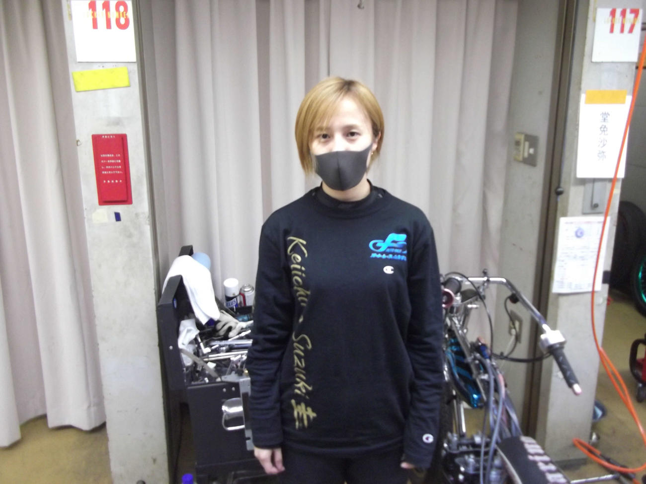 女子レーサー吉川麻季に注目（撮影・小川将司）