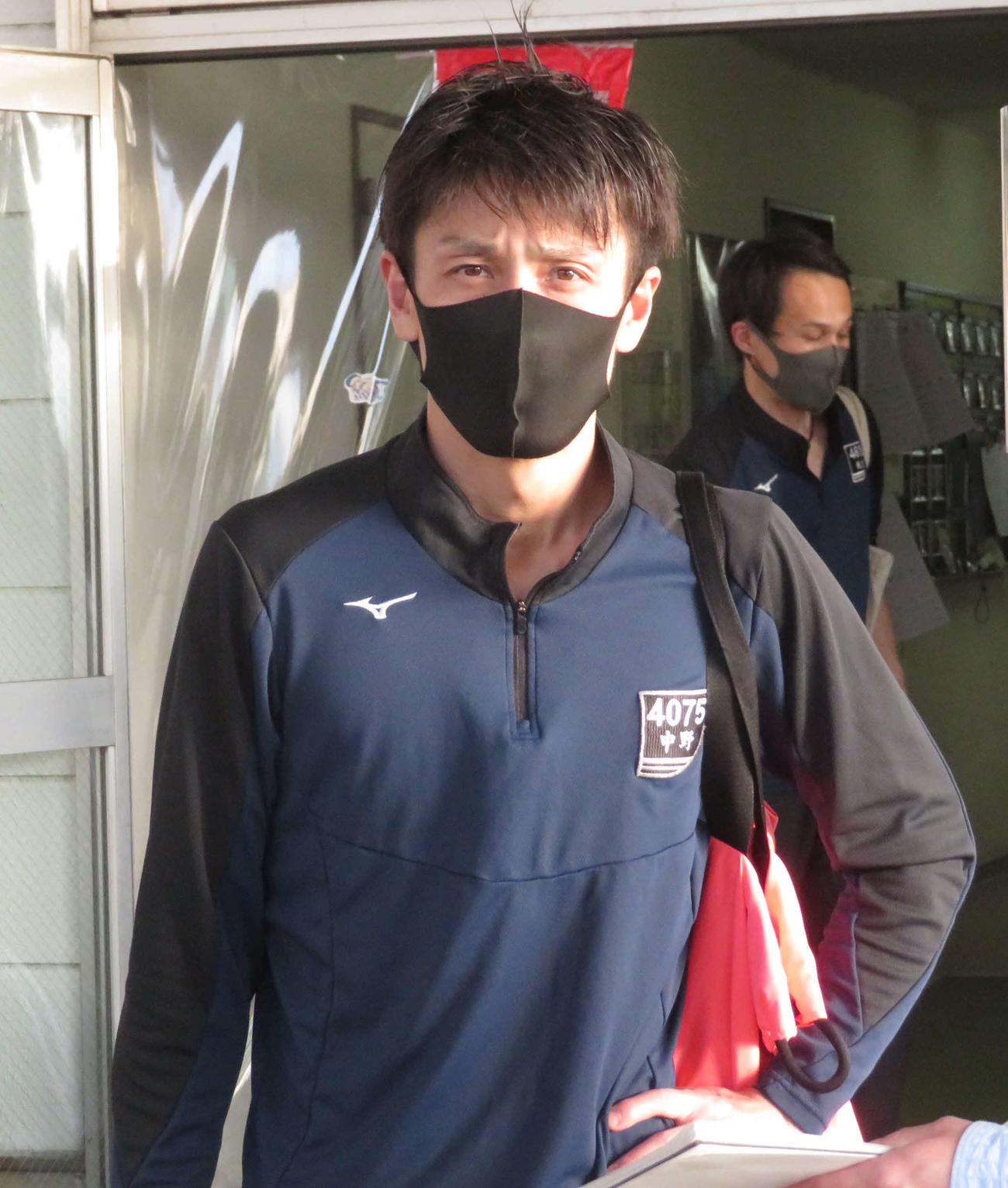 4075中野次郎が優勝戦1枠。多摩川通算8度目の優勝を狙う。（撮影・古村亮）＝2021年5月2日、多摩川ボート場