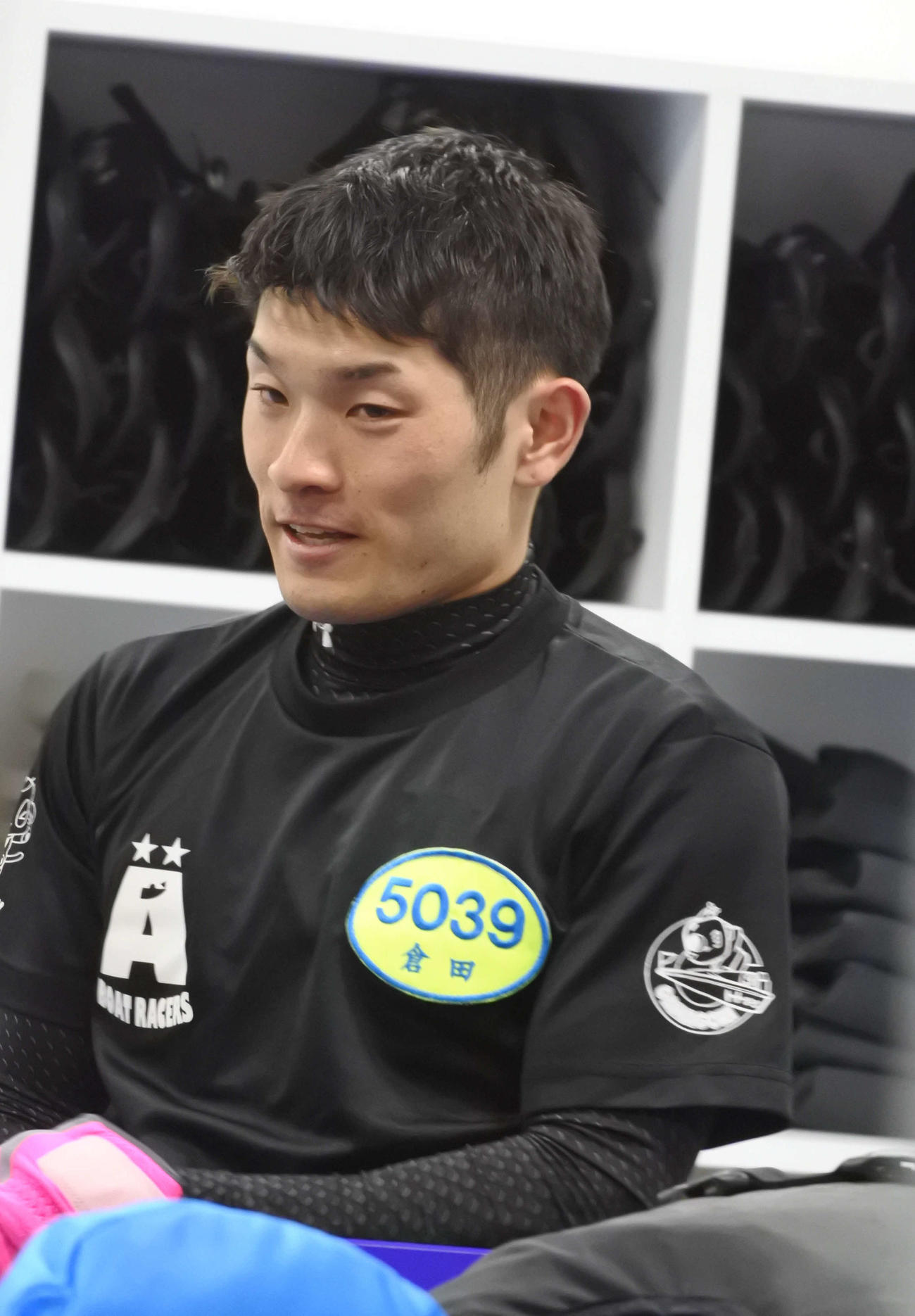 倉田茂将が軽快な動きをアピールした