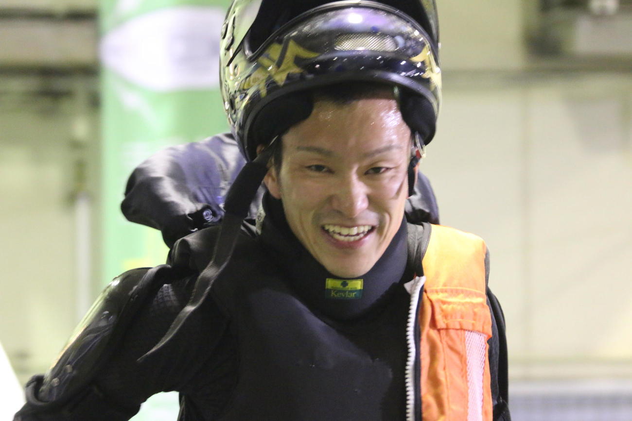 準優10R2着の西山貴浩は優勝戦、5枠からしぶといレースで地元ファンを沸かせるつもりだ
