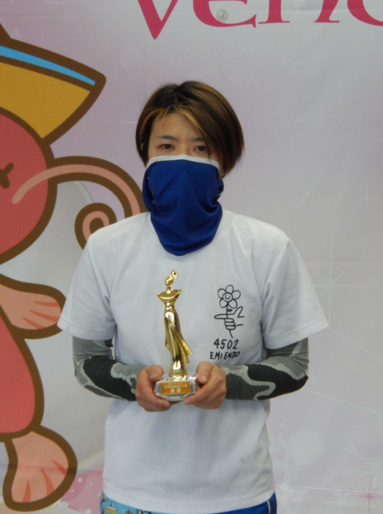 遠藤エミが2M逆転を決めて、地元びわこで4回目の優勝を決めた