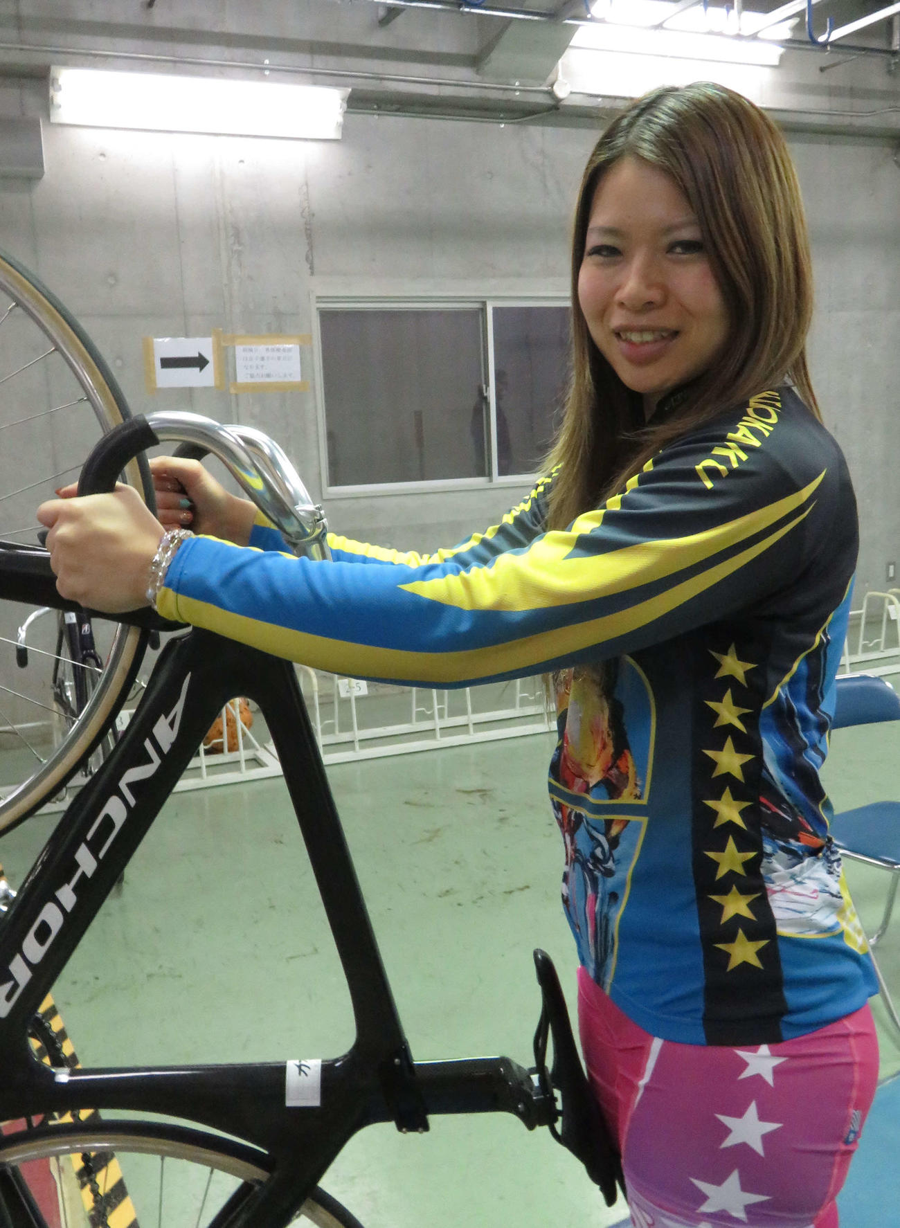 「全場制覇」を成し遂げた石井寛子（撮影・野島成浩）