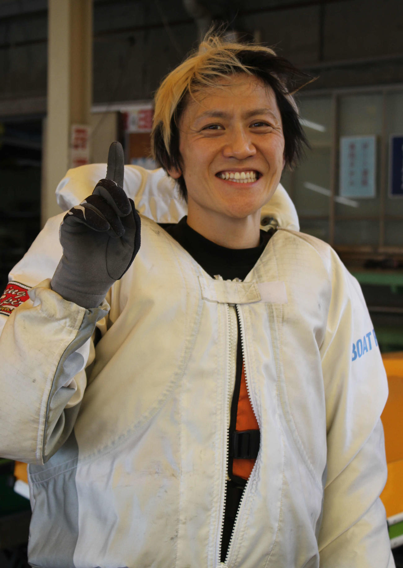 藤岡俊介が地元水面でデビュー通算1000勝を達成した（撮影・北條直治）
