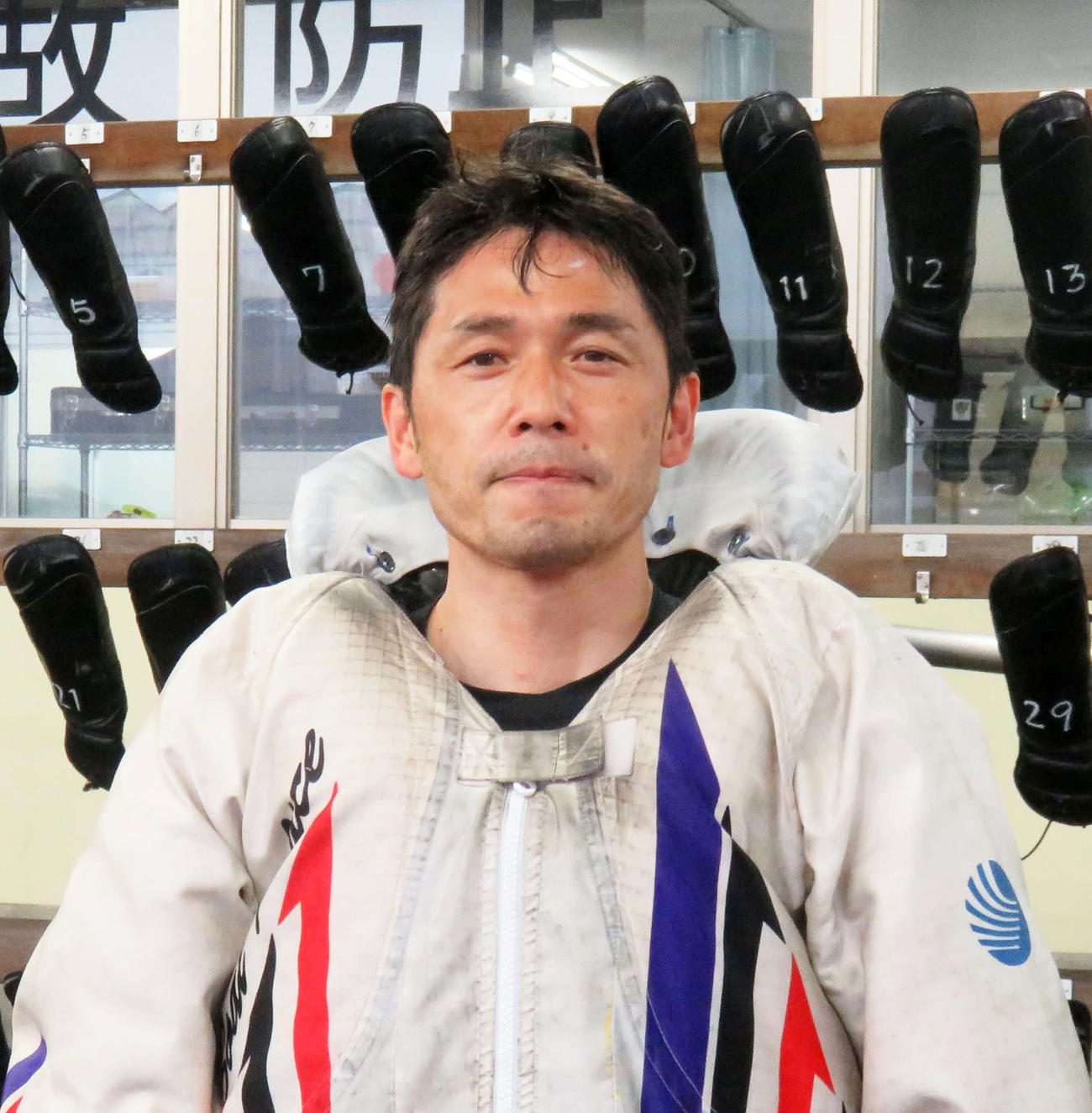 石渡鉄兵は準優12Rを逃げ切り、優勝戦1枠をゲット（撮影・中川純）