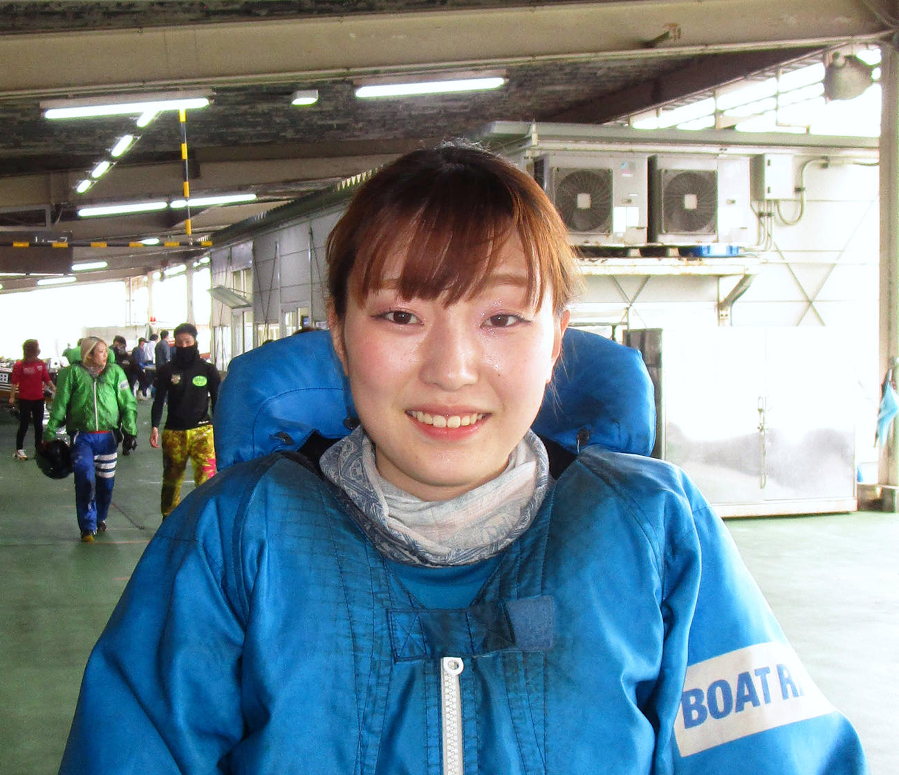 大外まくりを決めるなど4日目1、2着で準優勝負駆けに成功した小芦るり華（撮影・安井雅彦）