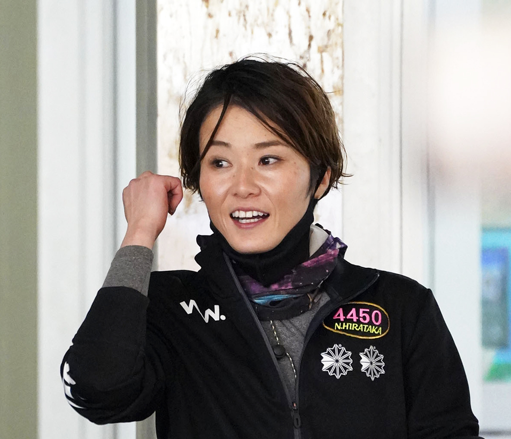 連勝発進を狙う平高奈菜