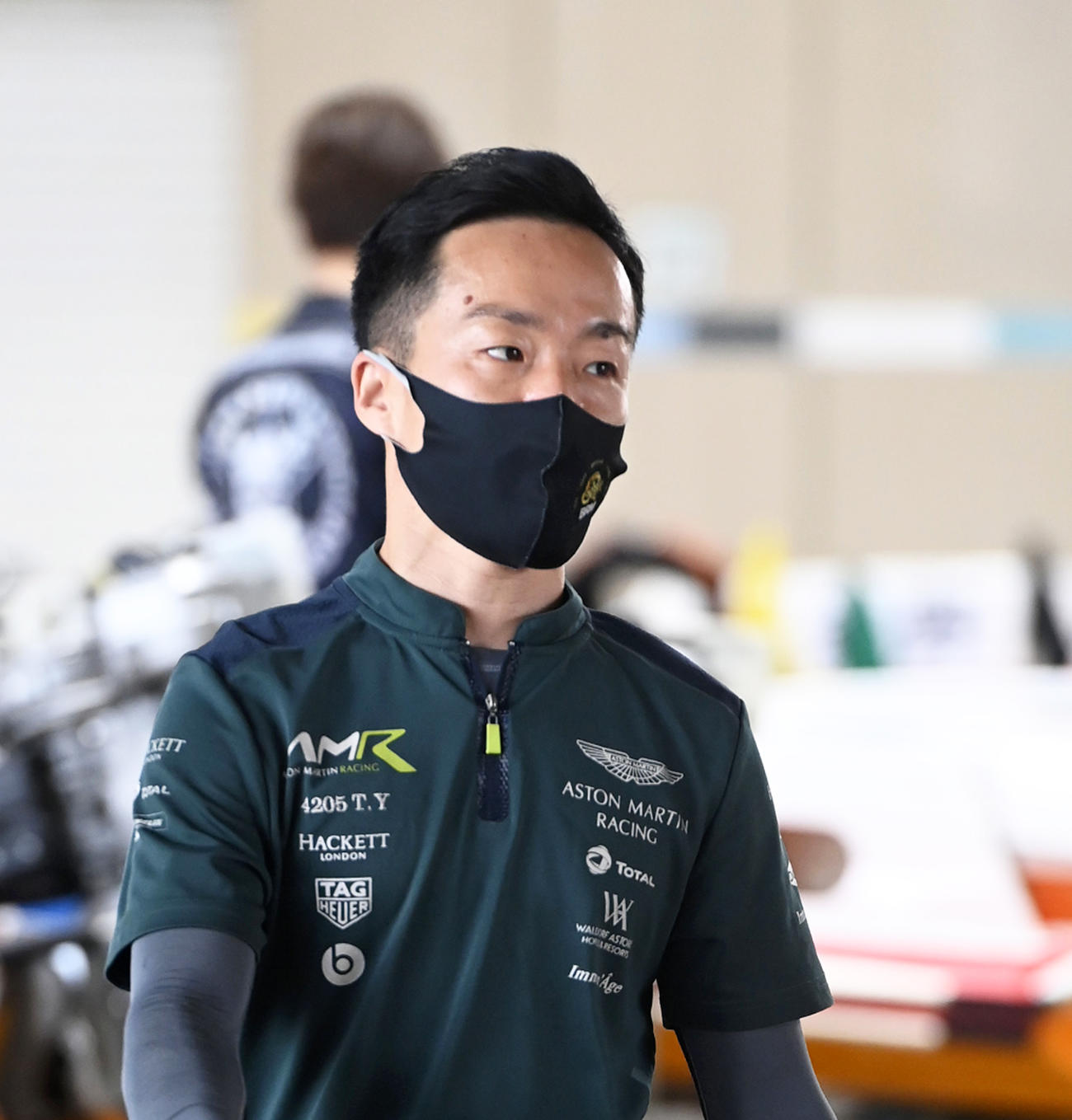 山口剛は機力に手応え（撮影・前岡正明）