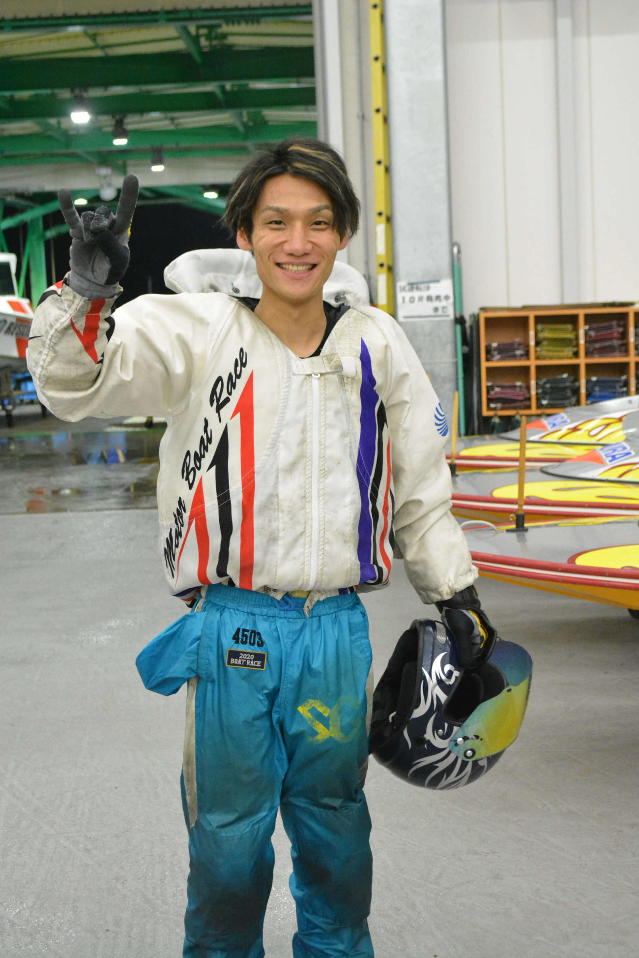上野真之介が逃げ圧勝で日刊スポーツ杯を制した（撮影・栗原広人）