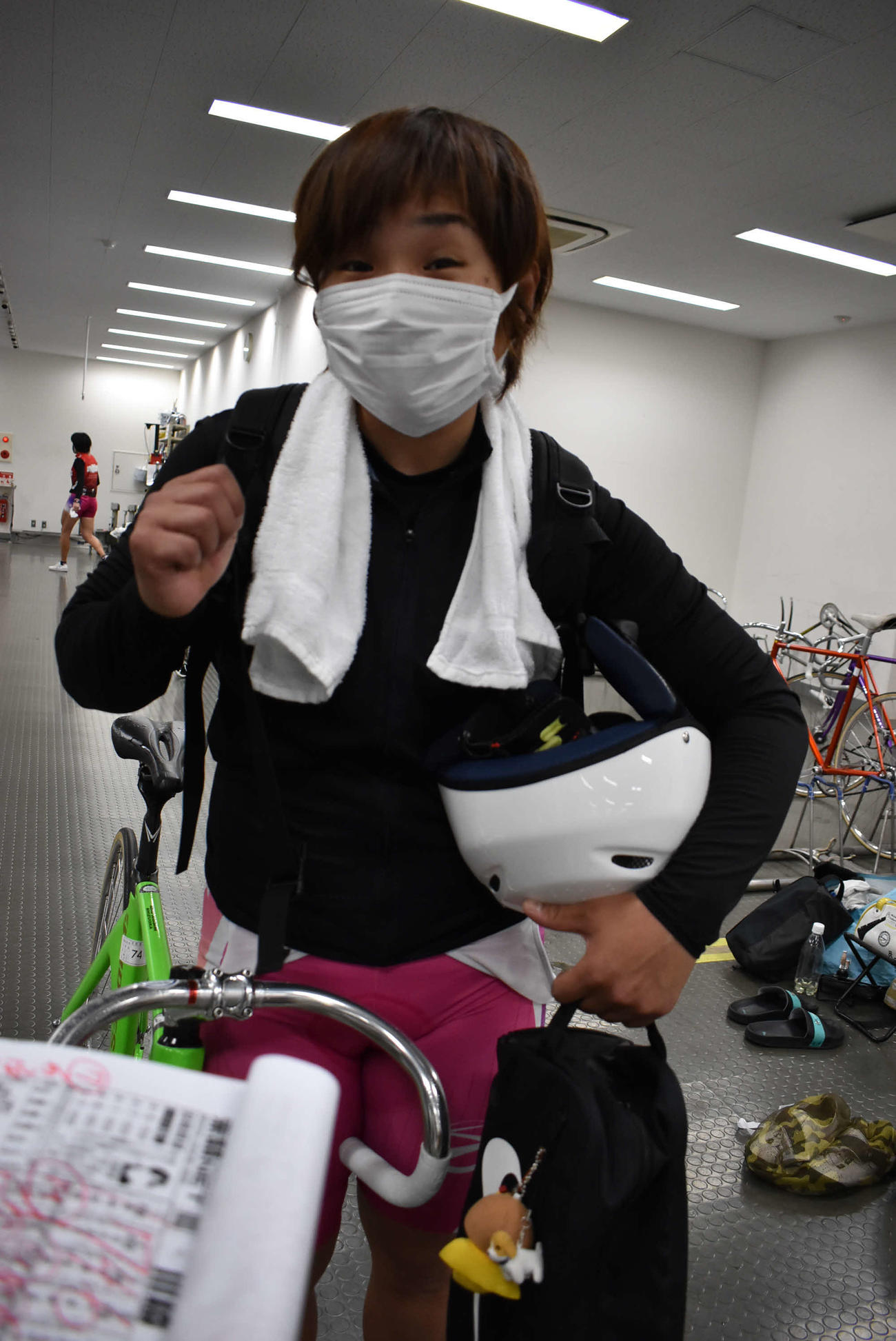 3場所ぶりの決勝進出を決めた杉沢毛伊子