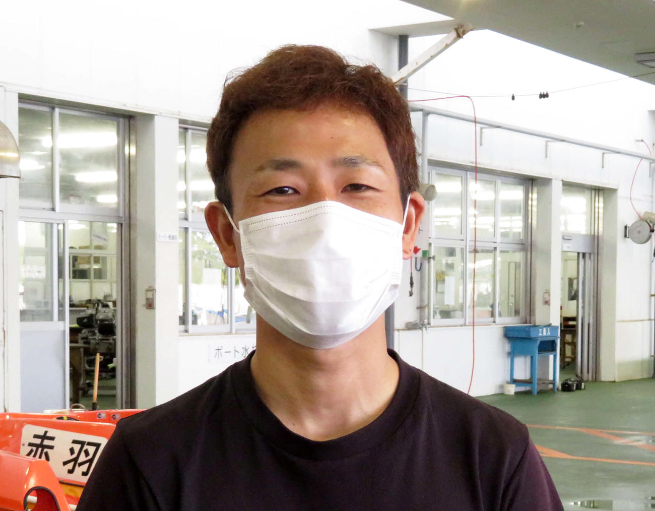 赤羽克也は2カドにされるも、インから難なく押し切って準優入りを決めた。（撮影・古村亮）