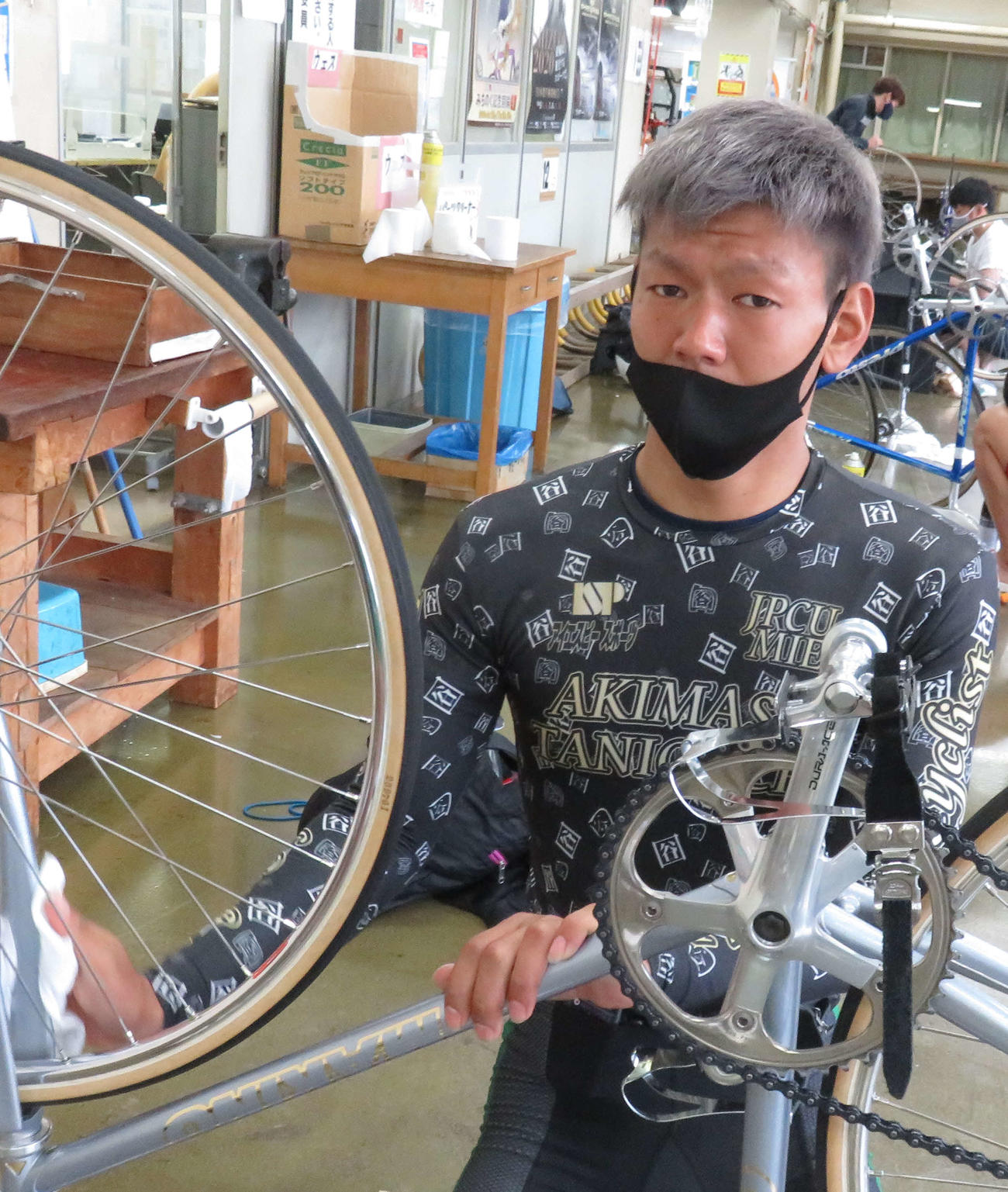 2場所連続の完全Vが懸かる下井竜（撮影・野島成浩）