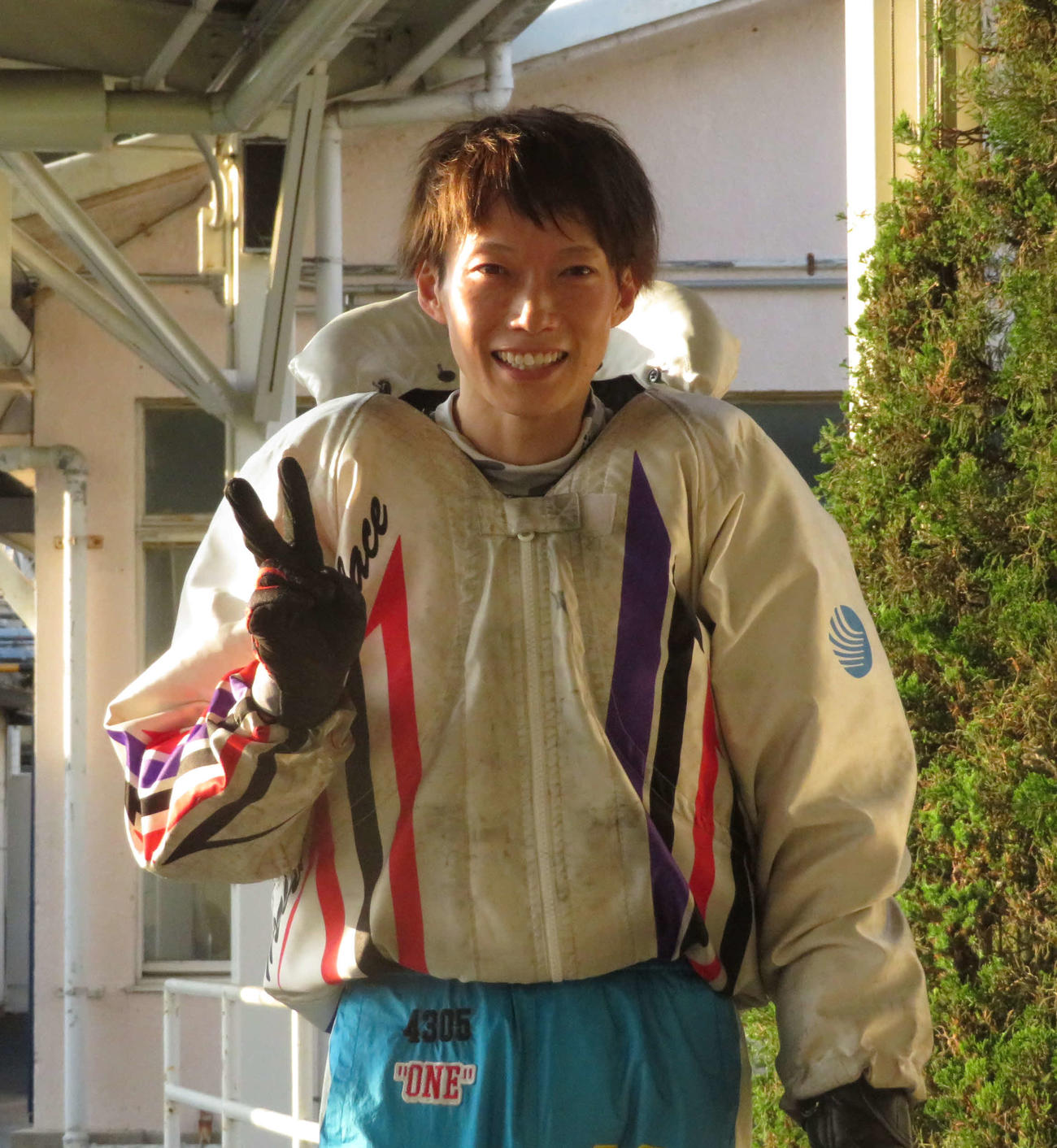 金子拓矢が予選1位通過を決めた（撮影・古村亮）