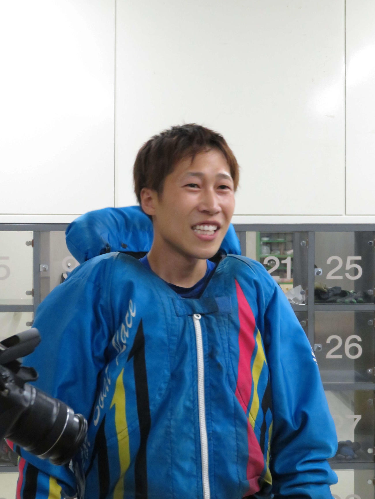 調整の方向性をつかんだ北山康介（撮影・湯田坂賢一）
