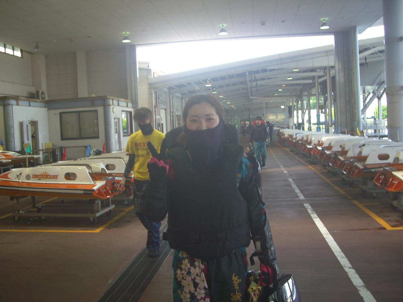 初日2着2本と手堅くまとめた西橋奈未