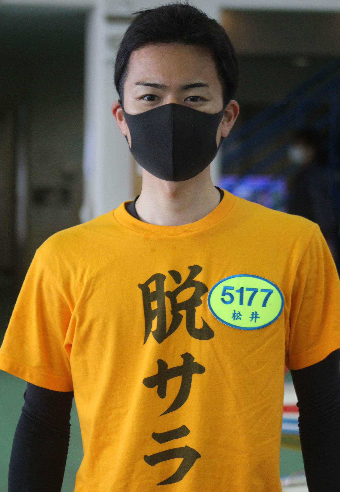 福岡でデビューを果たす松井貫太