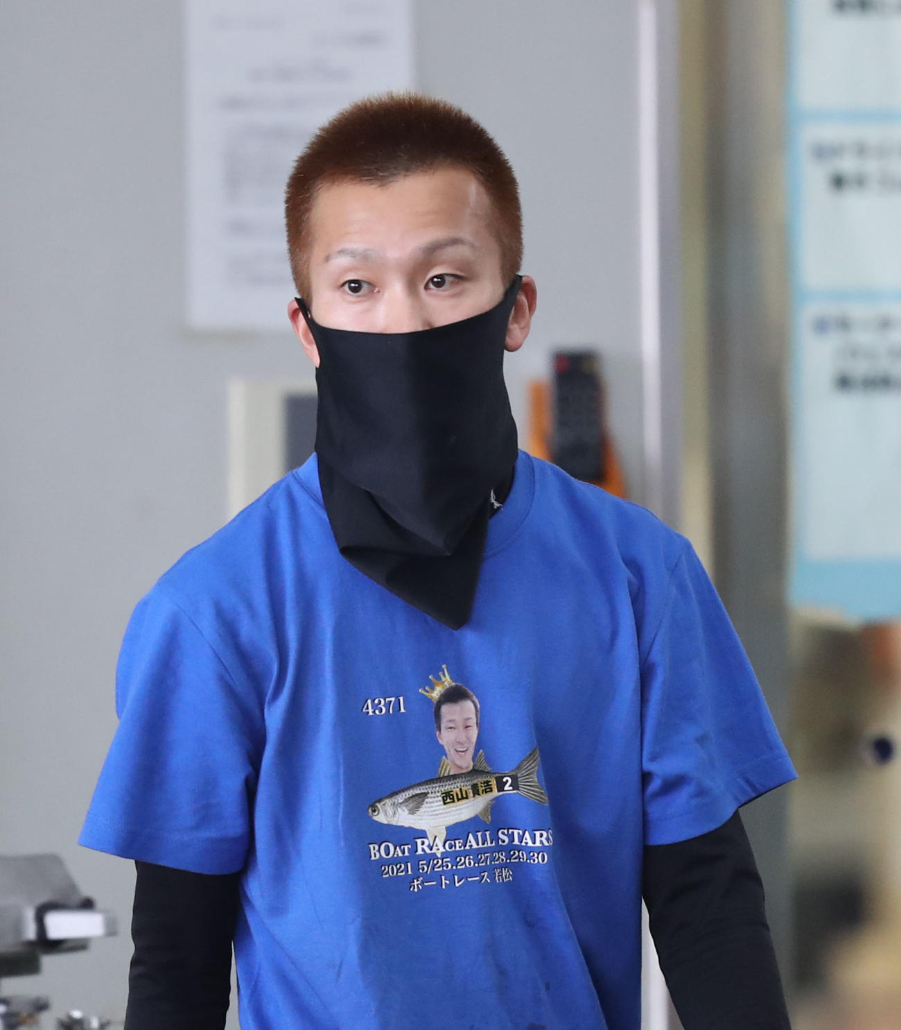 西山貴浩は懸命の整備に取り組んでいた（撮影・屋方直哉）