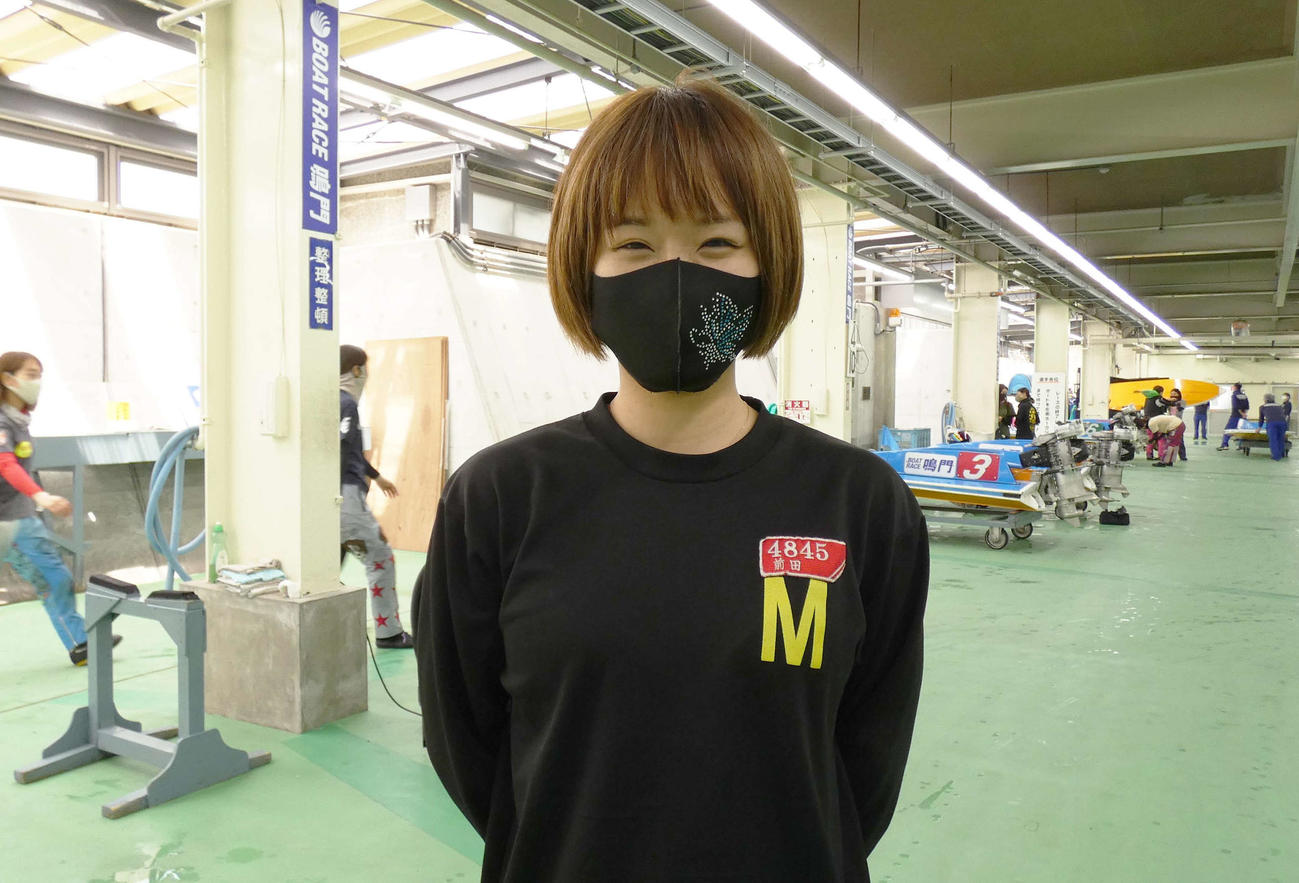 前田紗希が勝負駆け。準優には2走12点条件。足をしっかり仕上げてノルマ達成なるか（撮影・前原一樹）